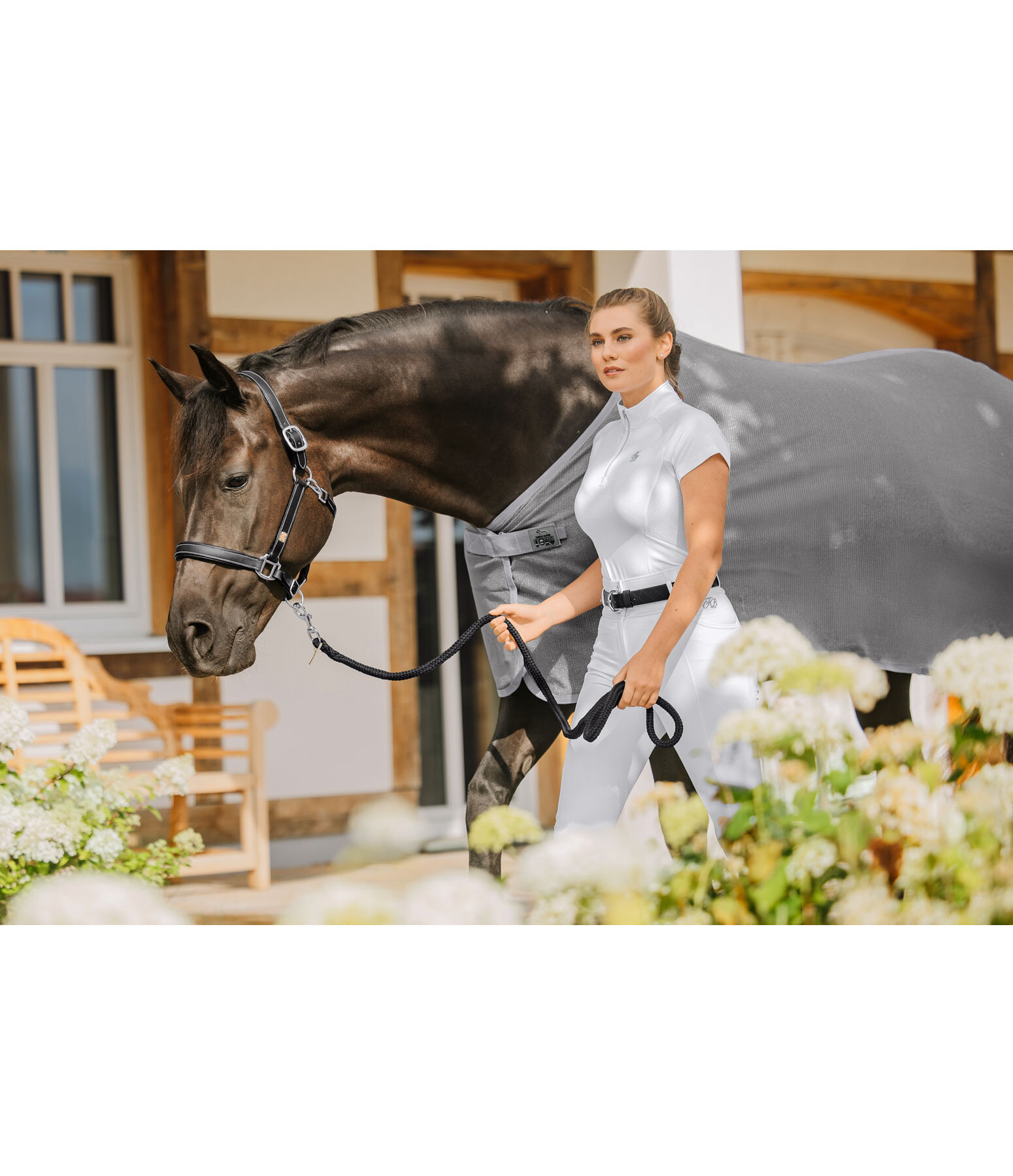 Fly Protection Throw Rug Crystal Fly