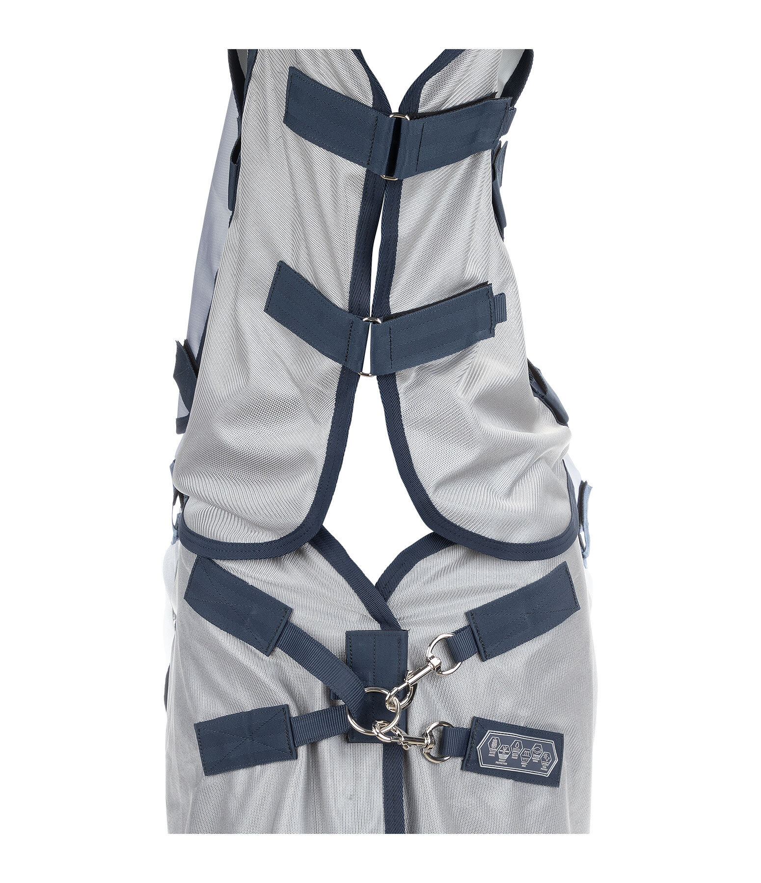 4-in-1 Full Neck Fly Rug All Weather II, with Removable Rain Cover