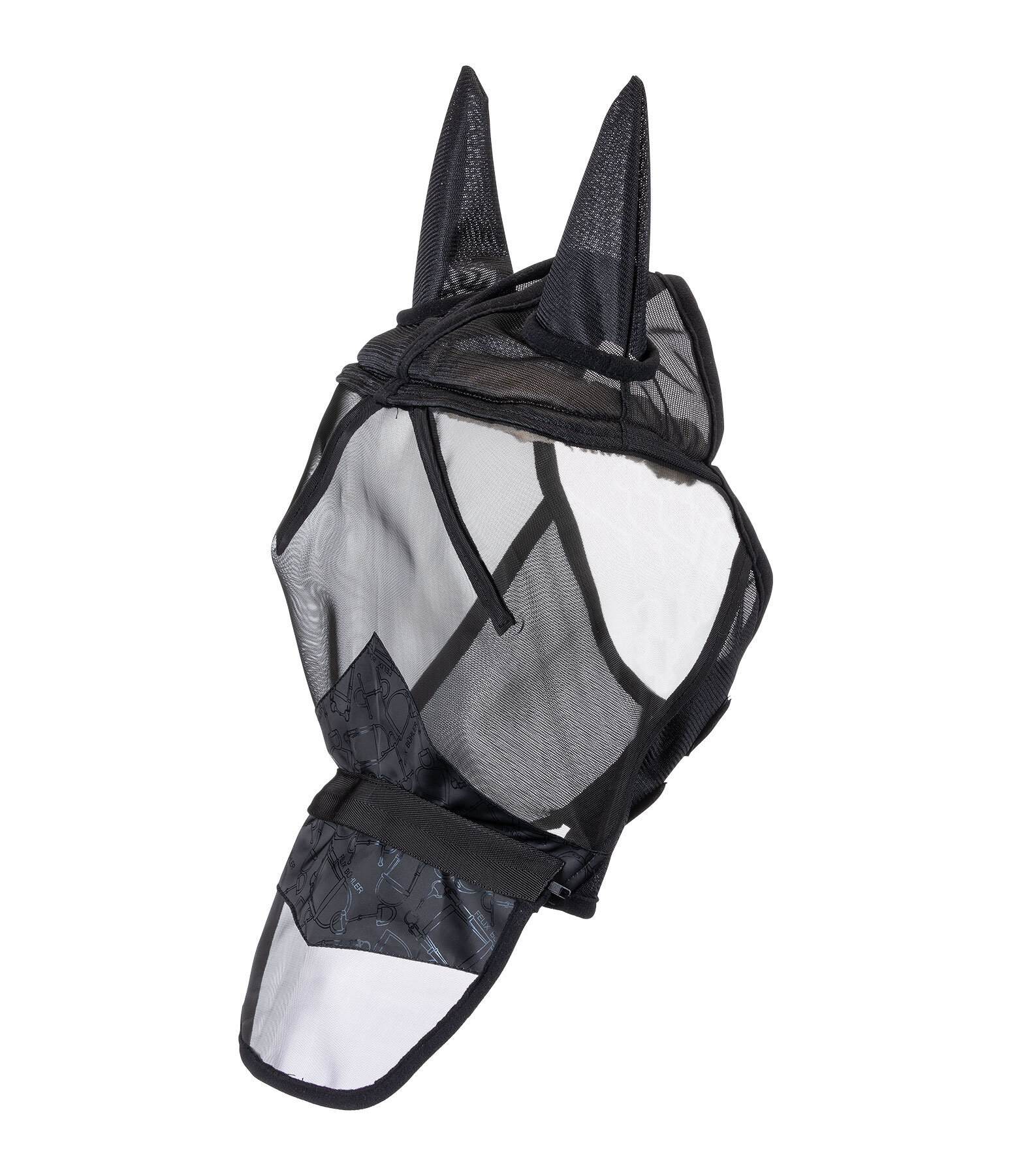 Fly Mask Collection Signature III with Detachable Nostril Protection