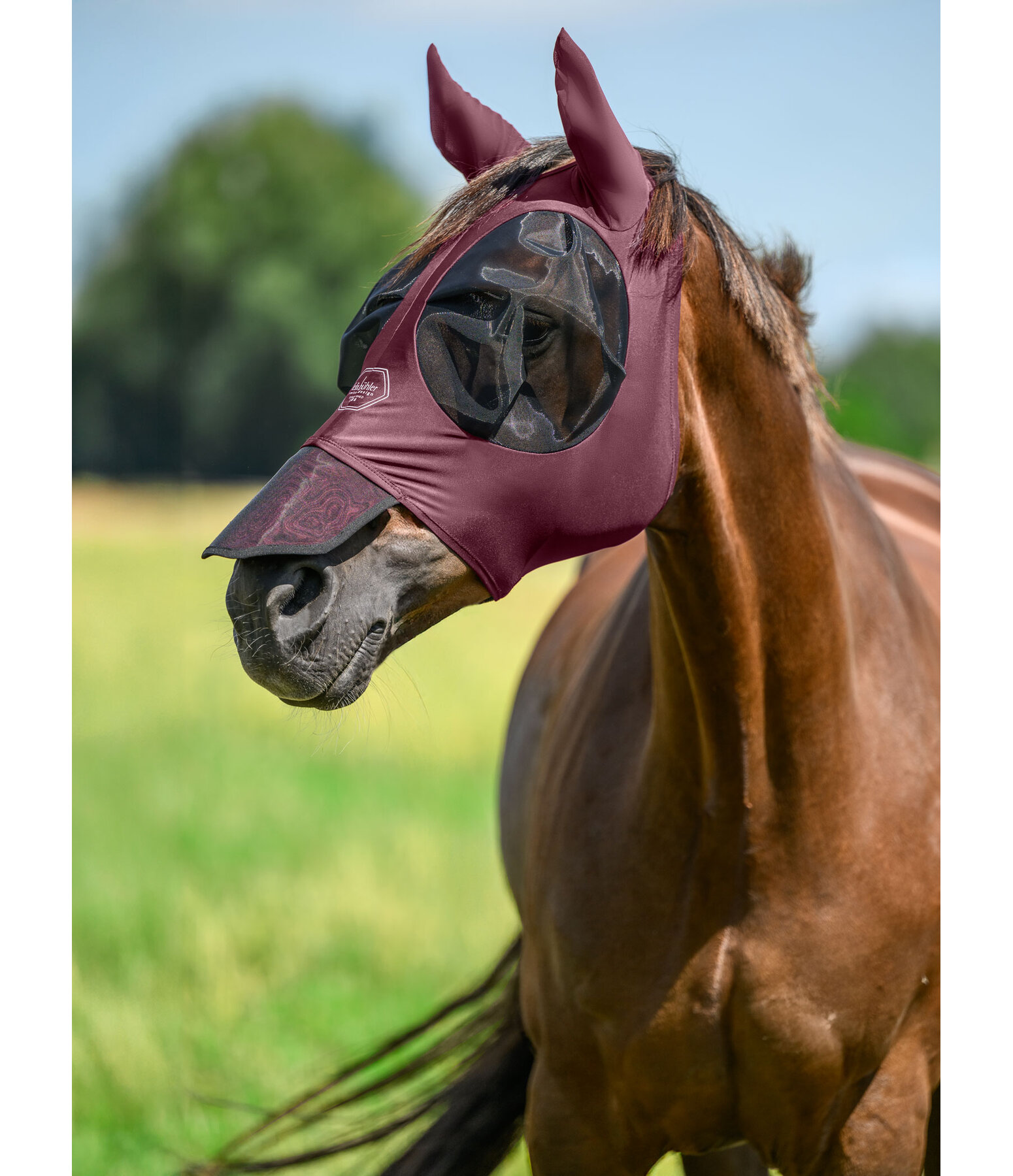 Fly Mask Stretch Comfort with UV Nostril Protection