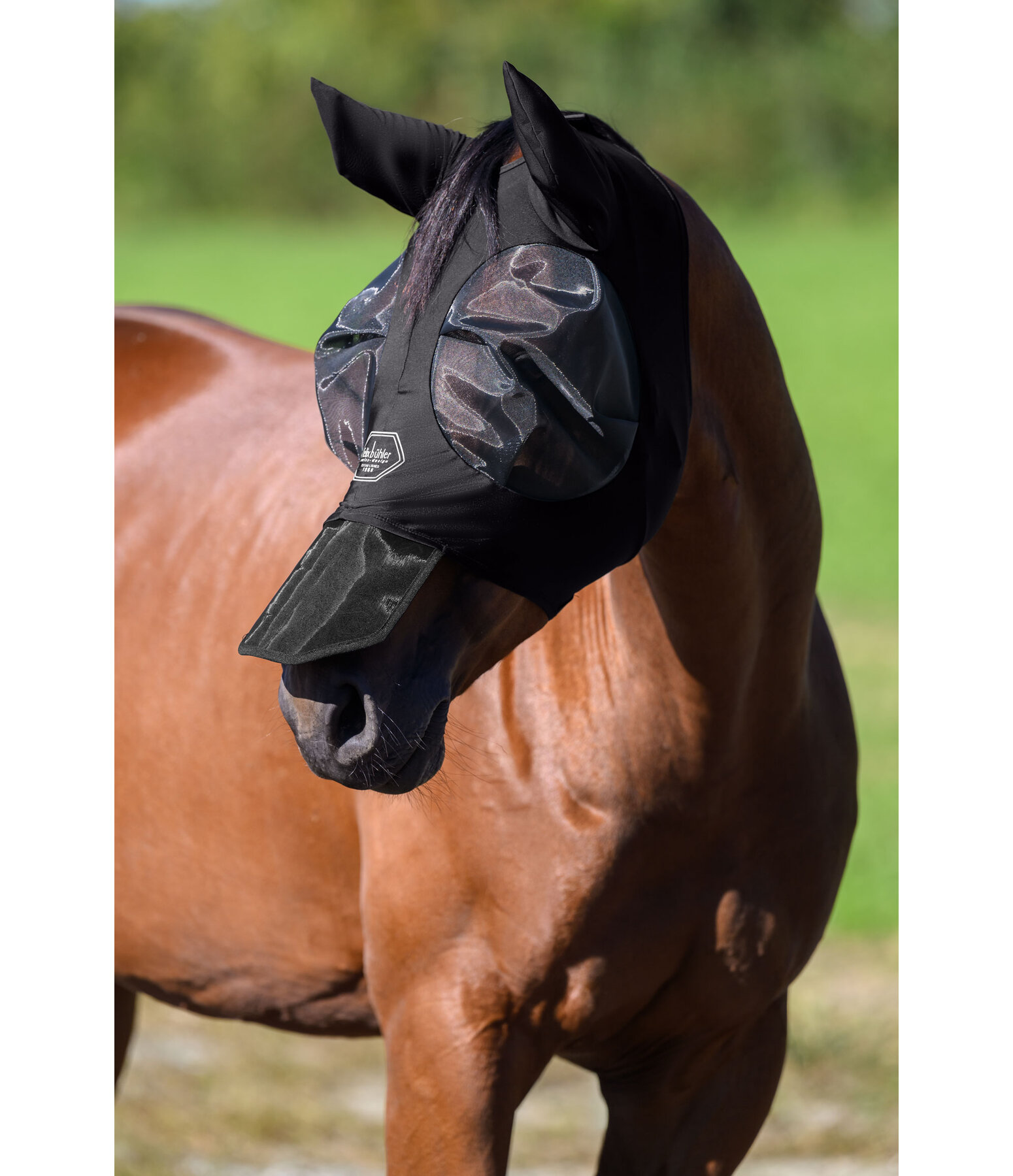 Fly Mask Stretch Comfort with UV Nostril Protection