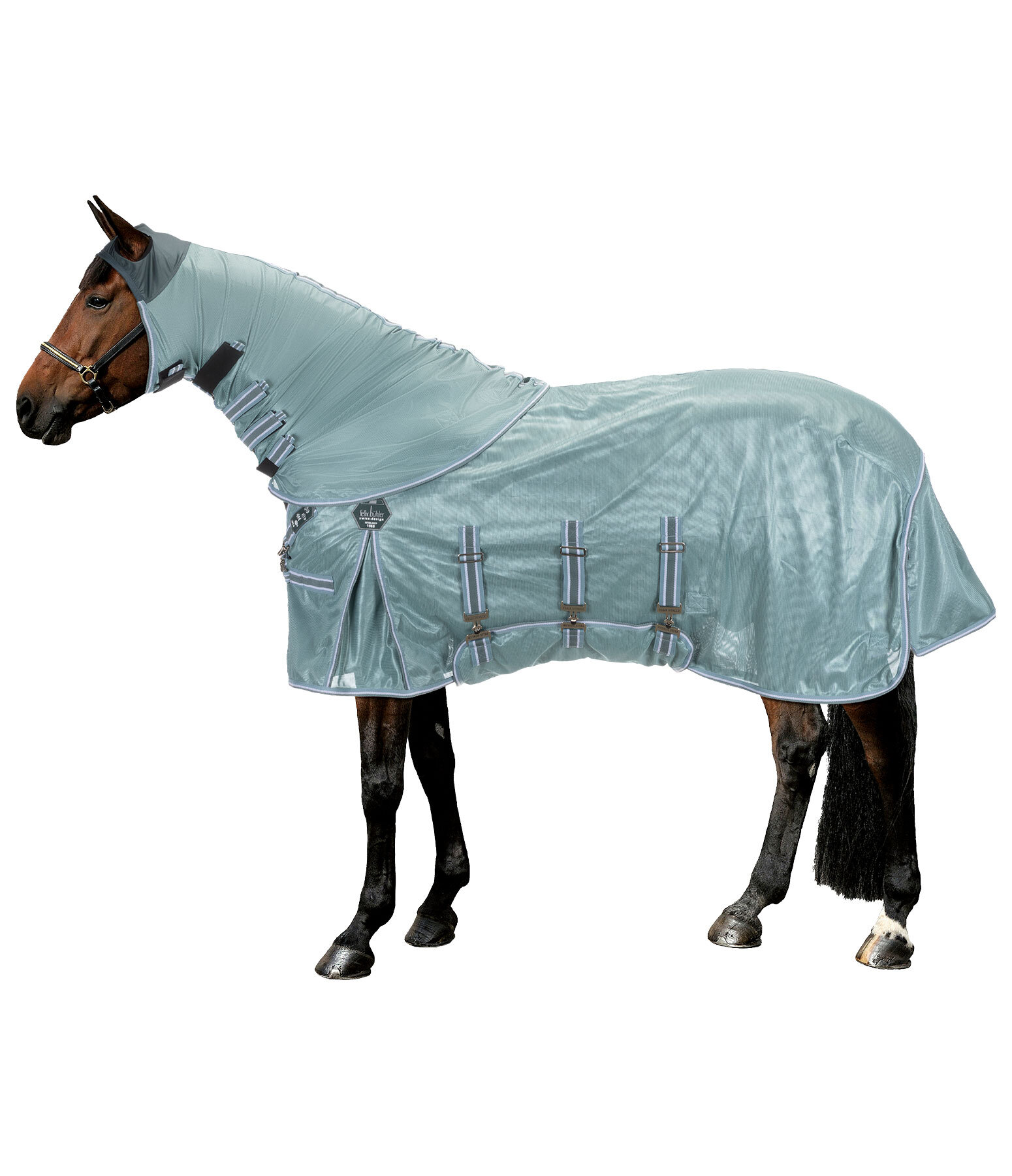 Fly Rug Fly Control with Extended Neck Piece and Ear Cut-Outs