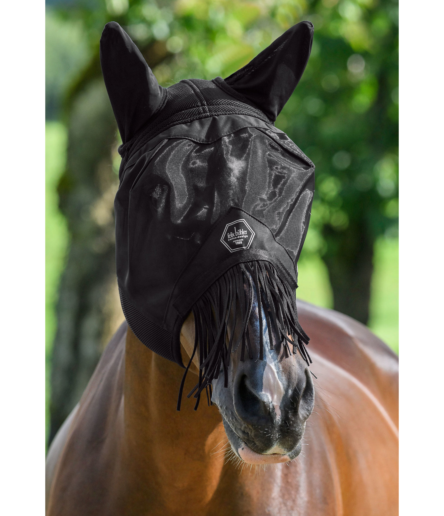 Fly Mask Limerick MVT with Fringe