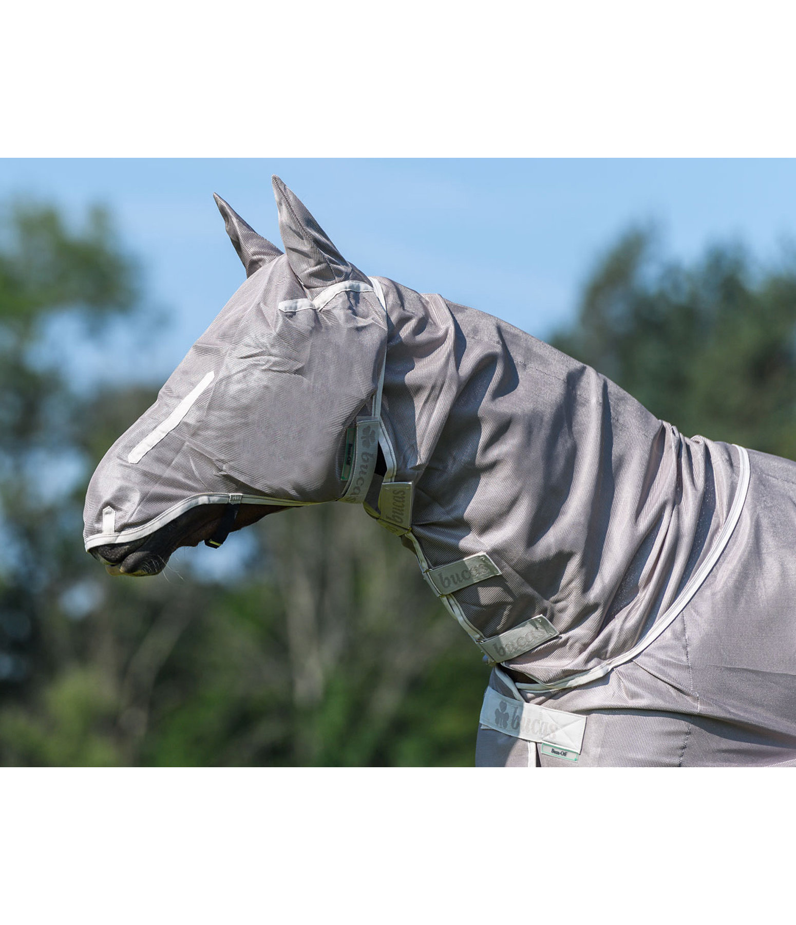 Buzz-Off Full Face Fly Mask, UV 70+