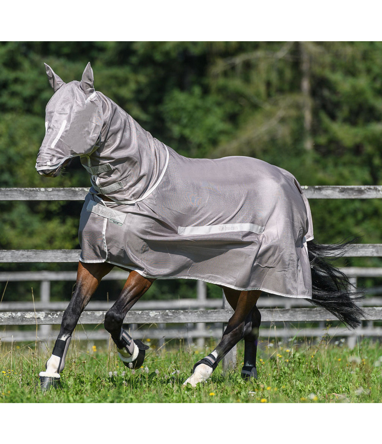 Buzz-Off Full Face Fly Mask, UV 70+