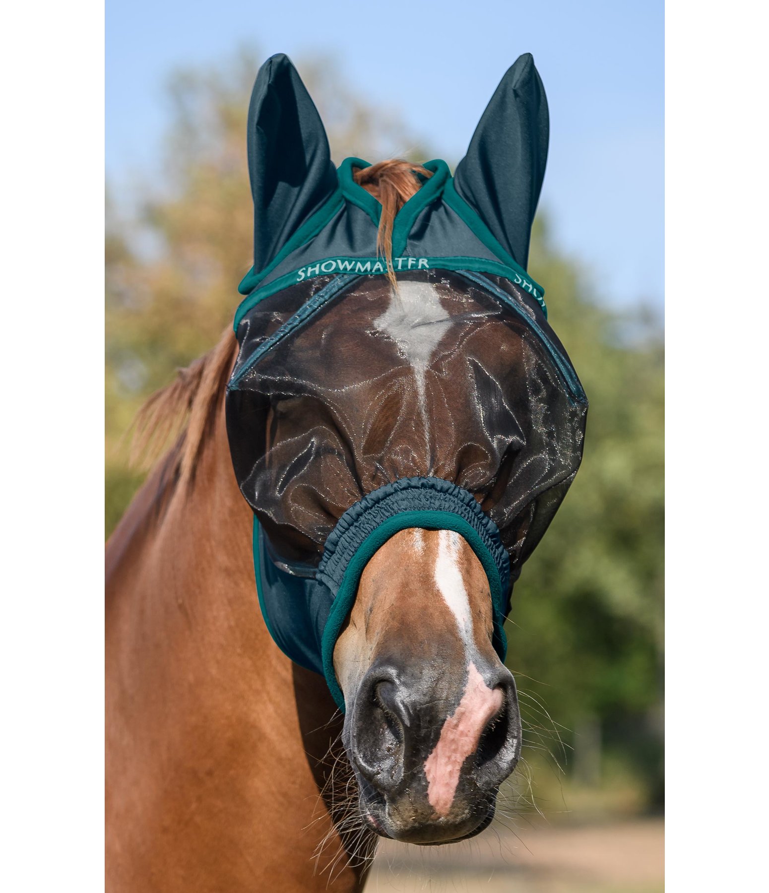 Fly Mask Elastic Lycra Fly Masks & Fringes Kramer Equestrian