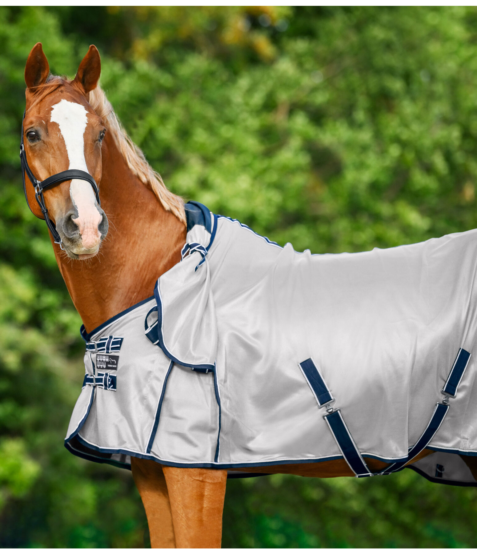 Full Neck Fly Rug with Retractable Neck