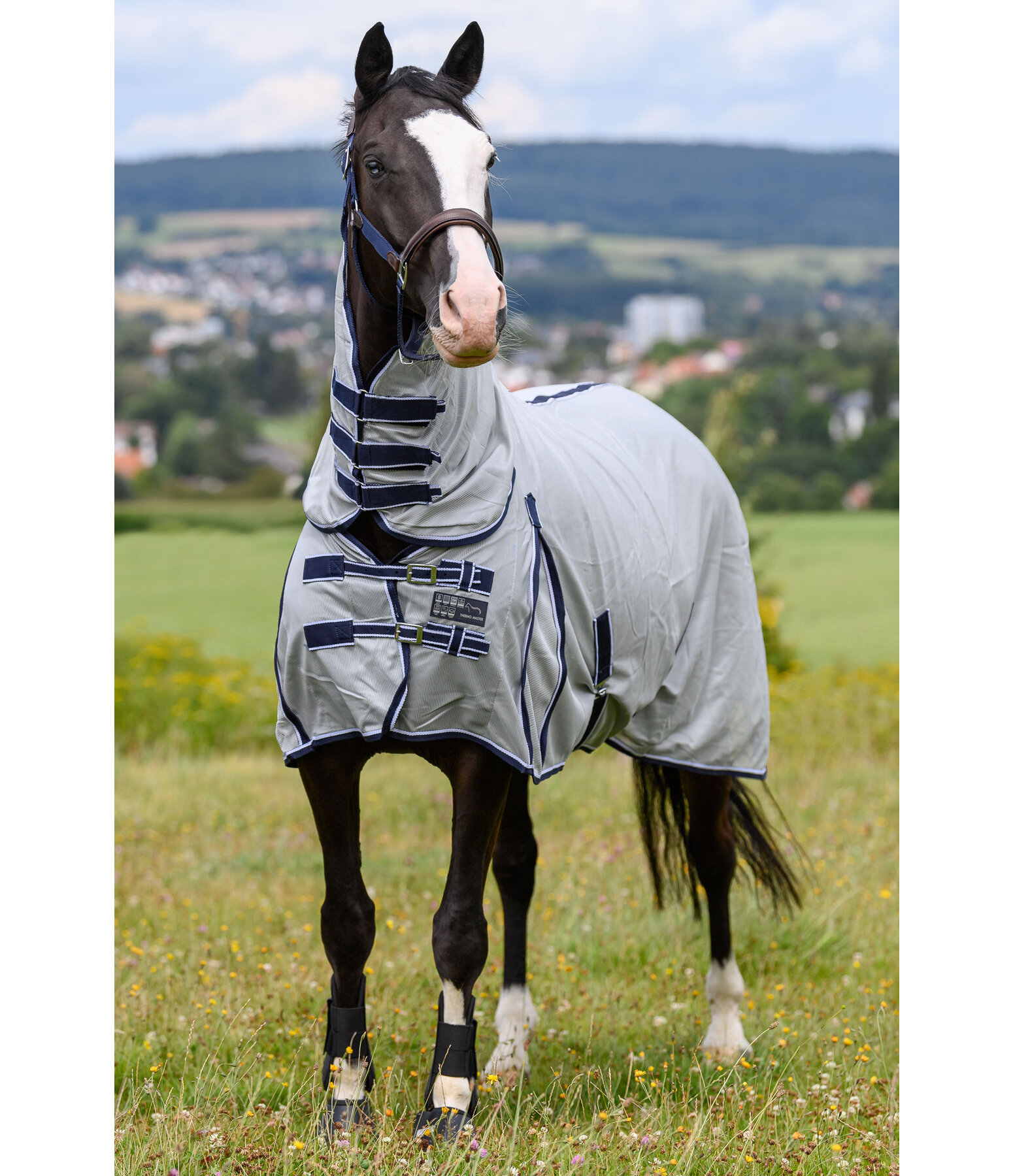 Full Neck Fly Rug with Retractable Neck