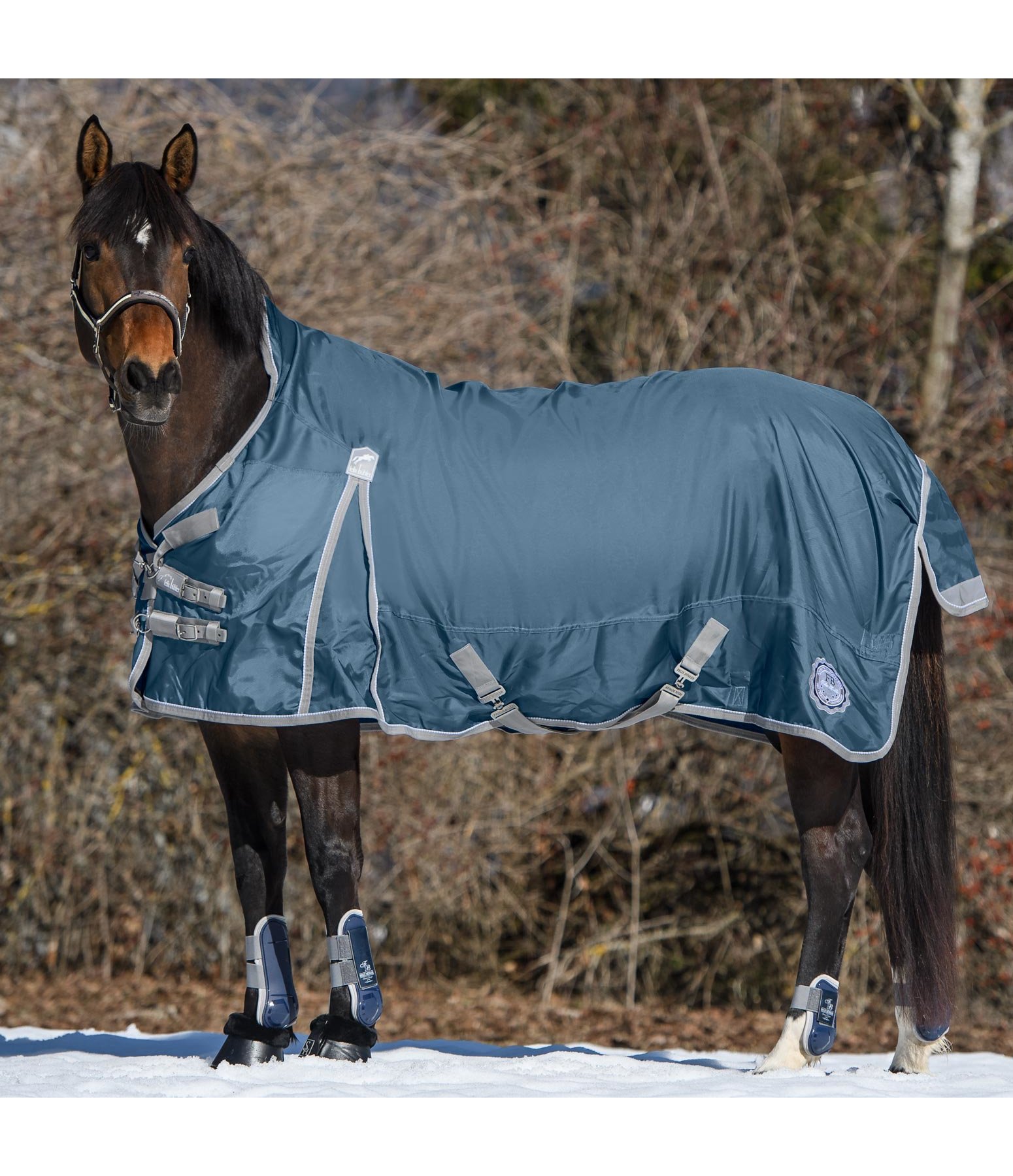 High Neck Winter Turnout Rug Classic Collection II 1680 D, 200g