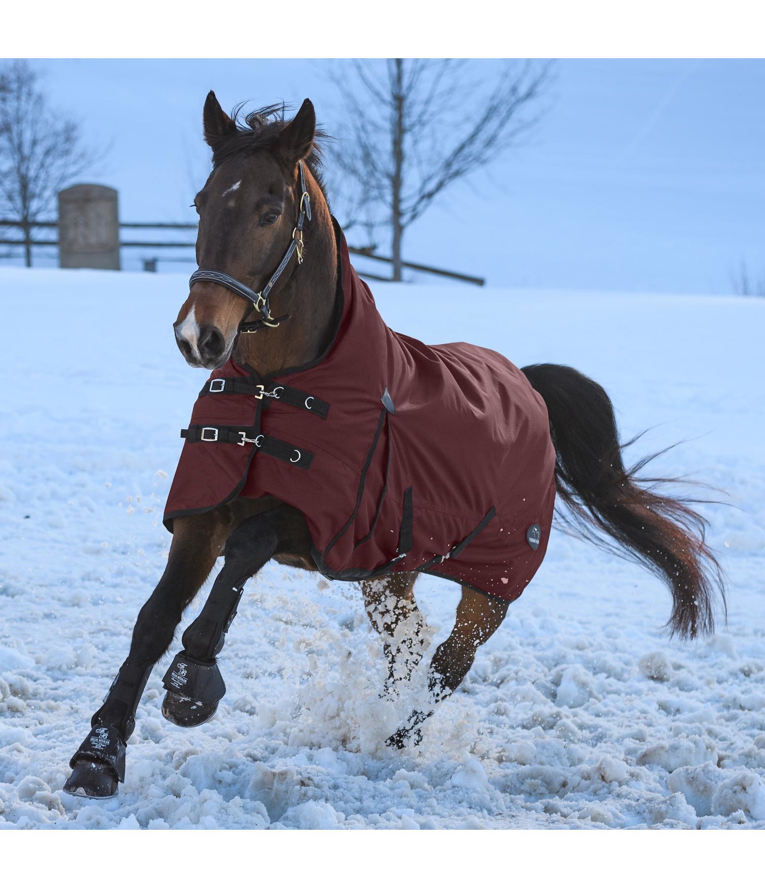 High Neck Winter Turnout Rug Snugly, 300g Kramer Equestrian