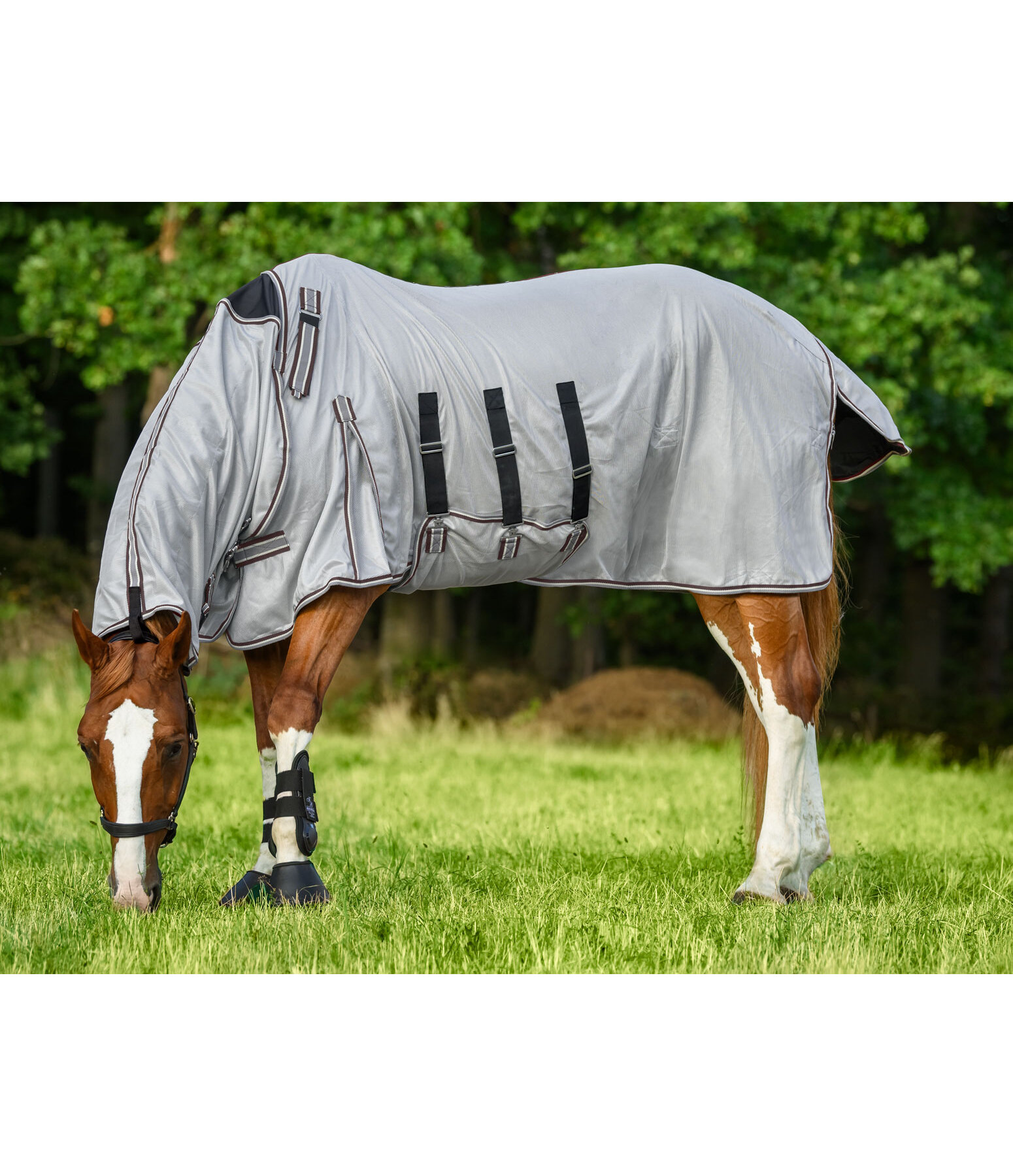 Full Neck Fly Rug Karoo