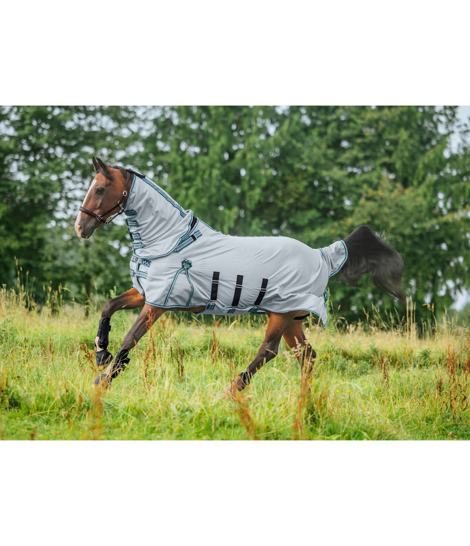 Full Neck Fly Rug Karoo