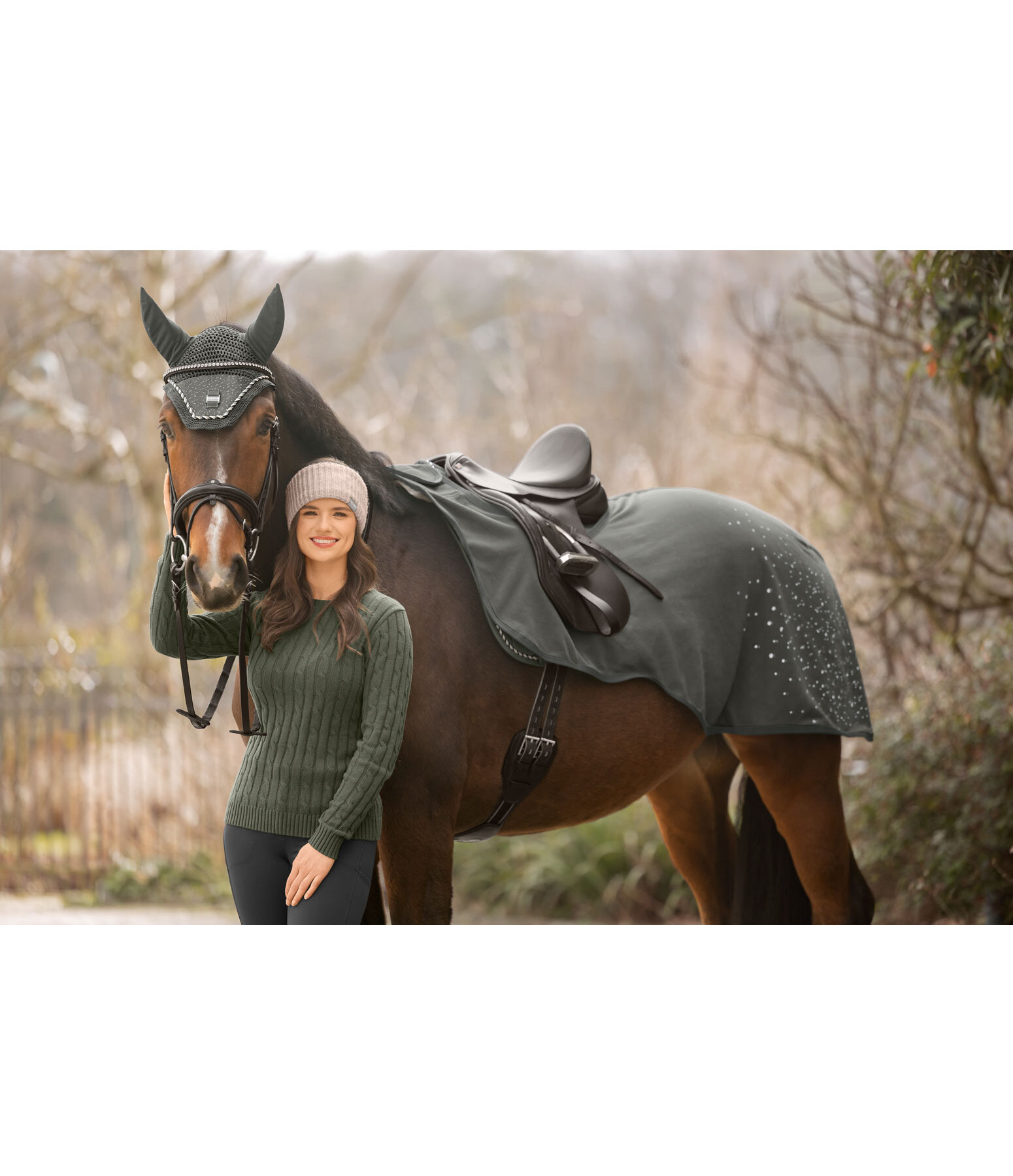 Functional Fleece Exercise Rug Sparkling II