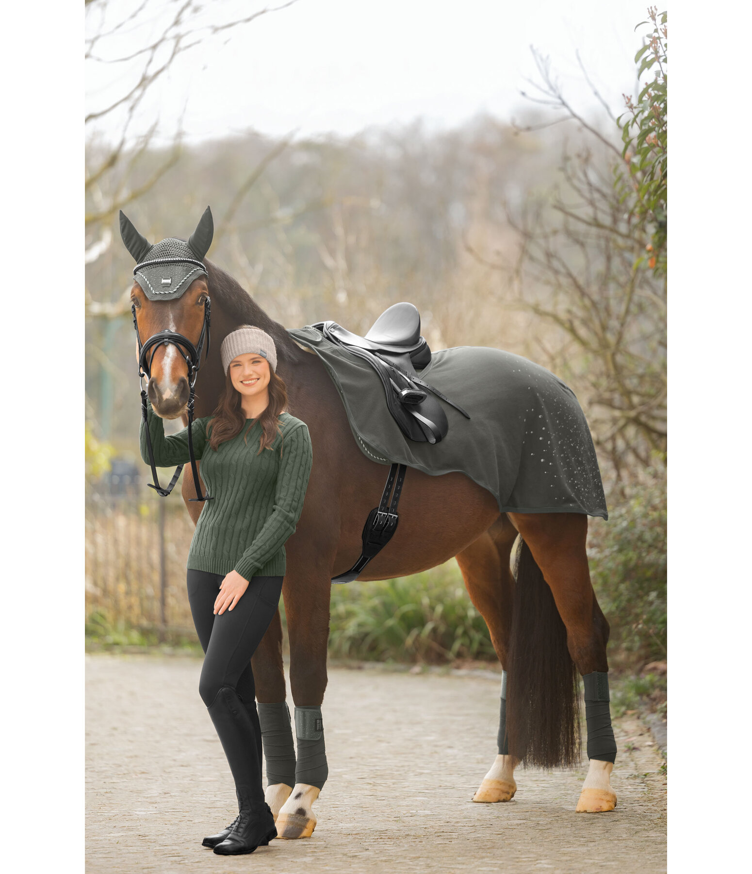 Functional Fleece Exercise Rug Sparkling II