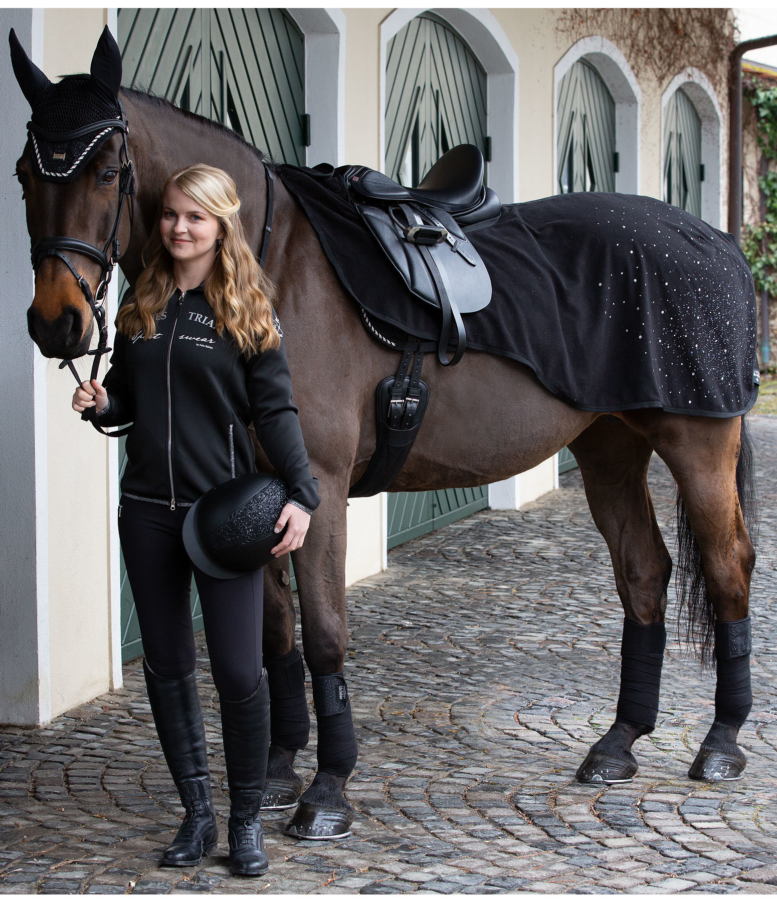 Functional Fleece Exercise Rug Sparkling II