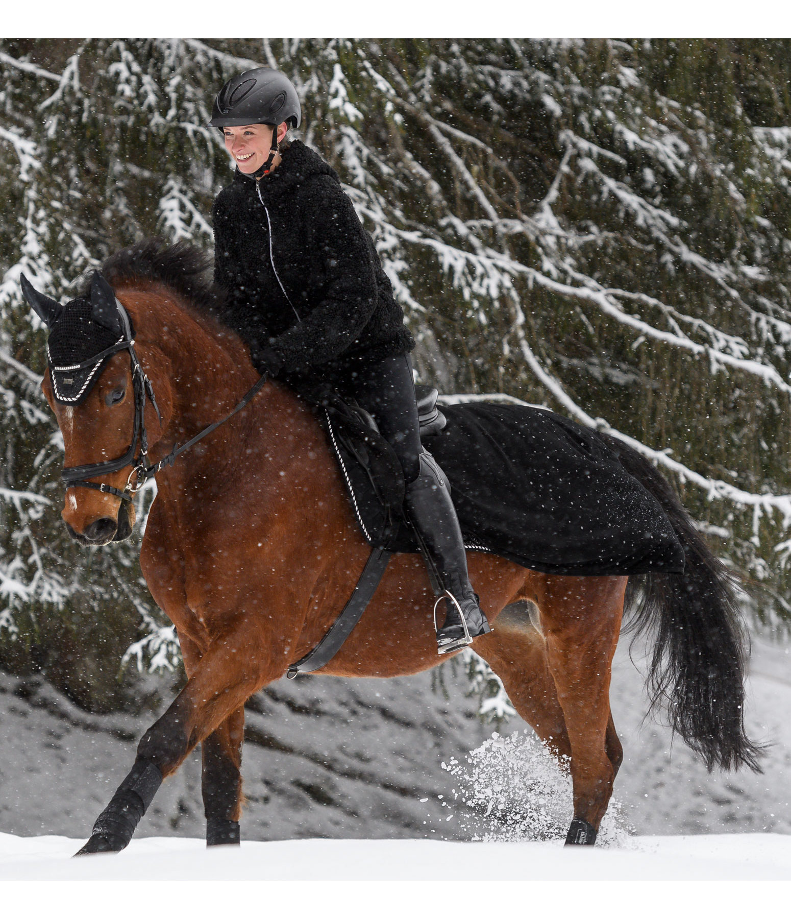 Functional Fleece Exercise Rug Sparkling II