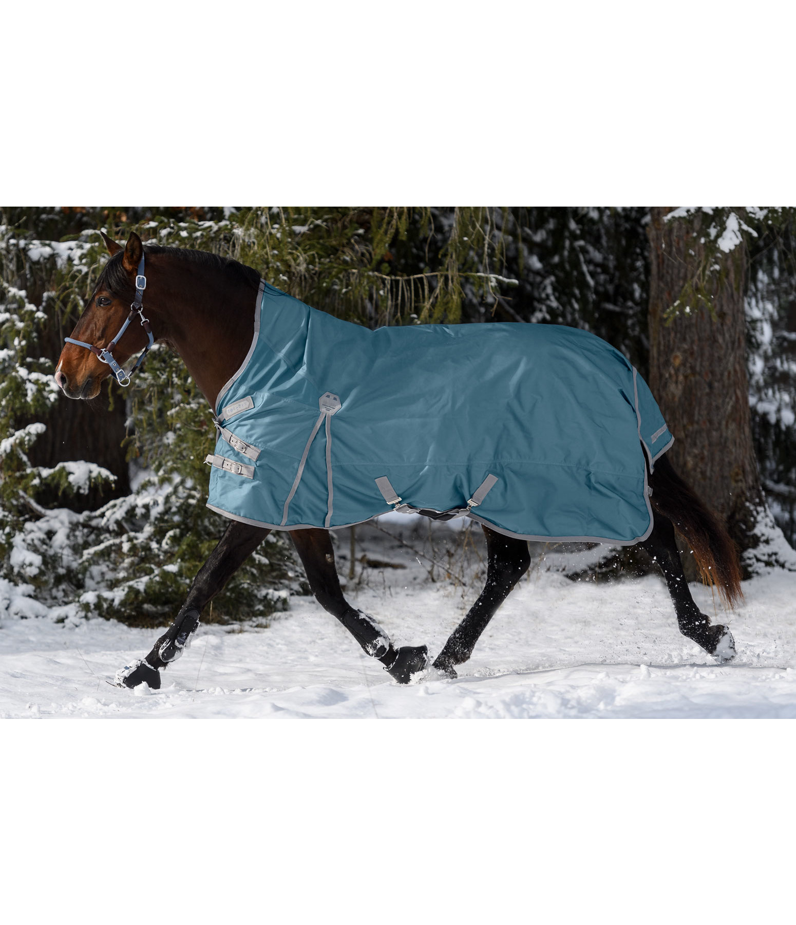 High Neck Turnout Rug Perfect Fit, 200g