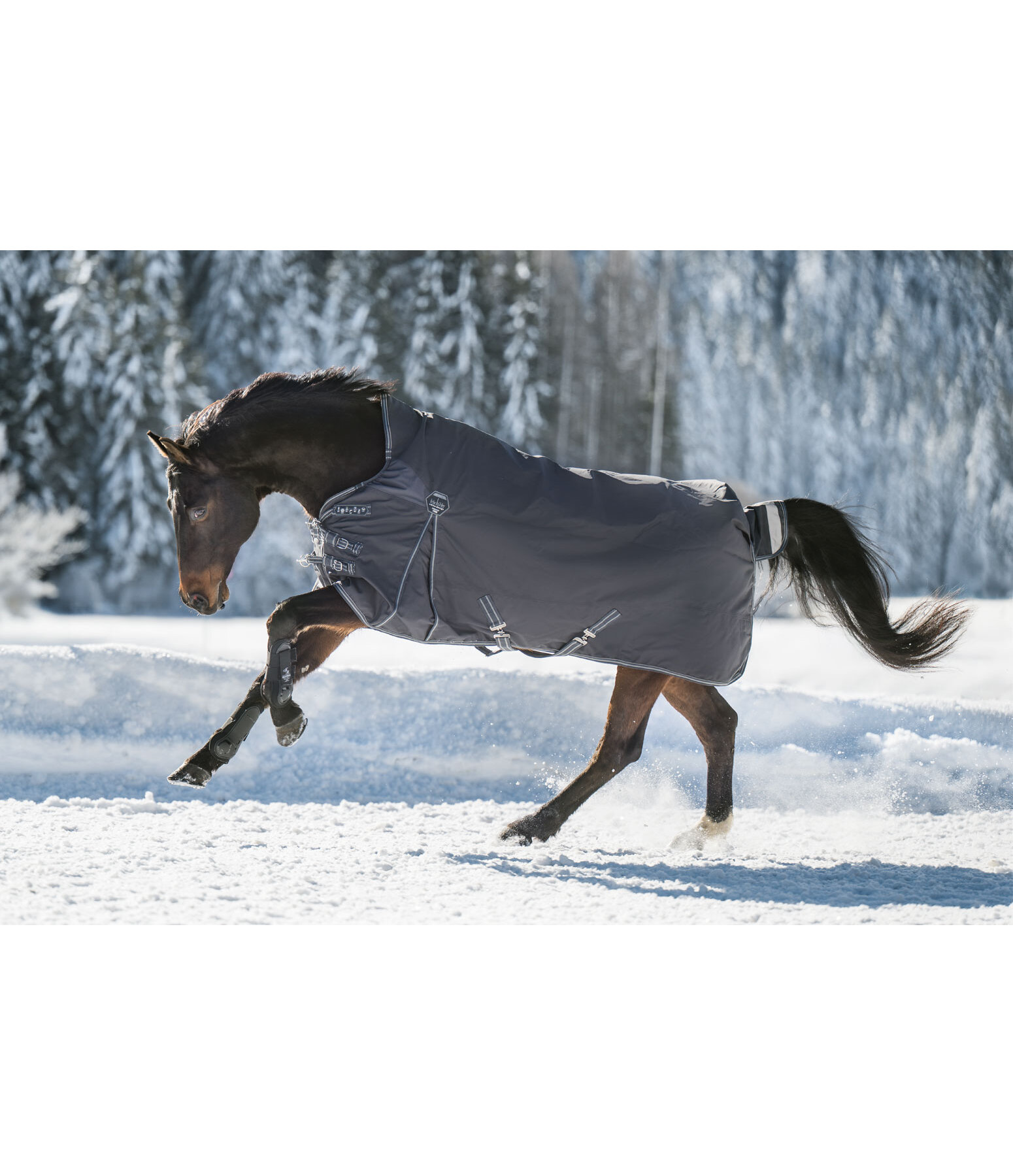 High Neck Turnout Rug Perfect Fit Nylon PRO, 200g