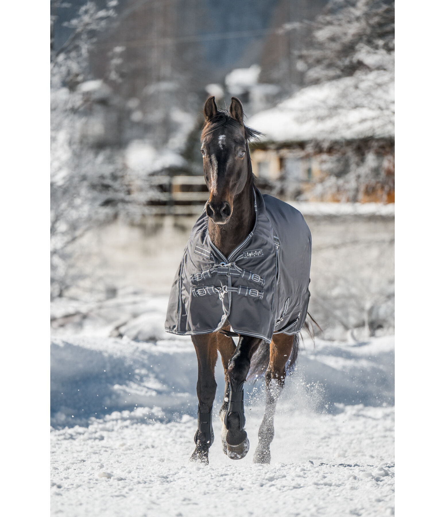 High Neck Turnout Rug Perfect Fit Nylon PRO, 200g