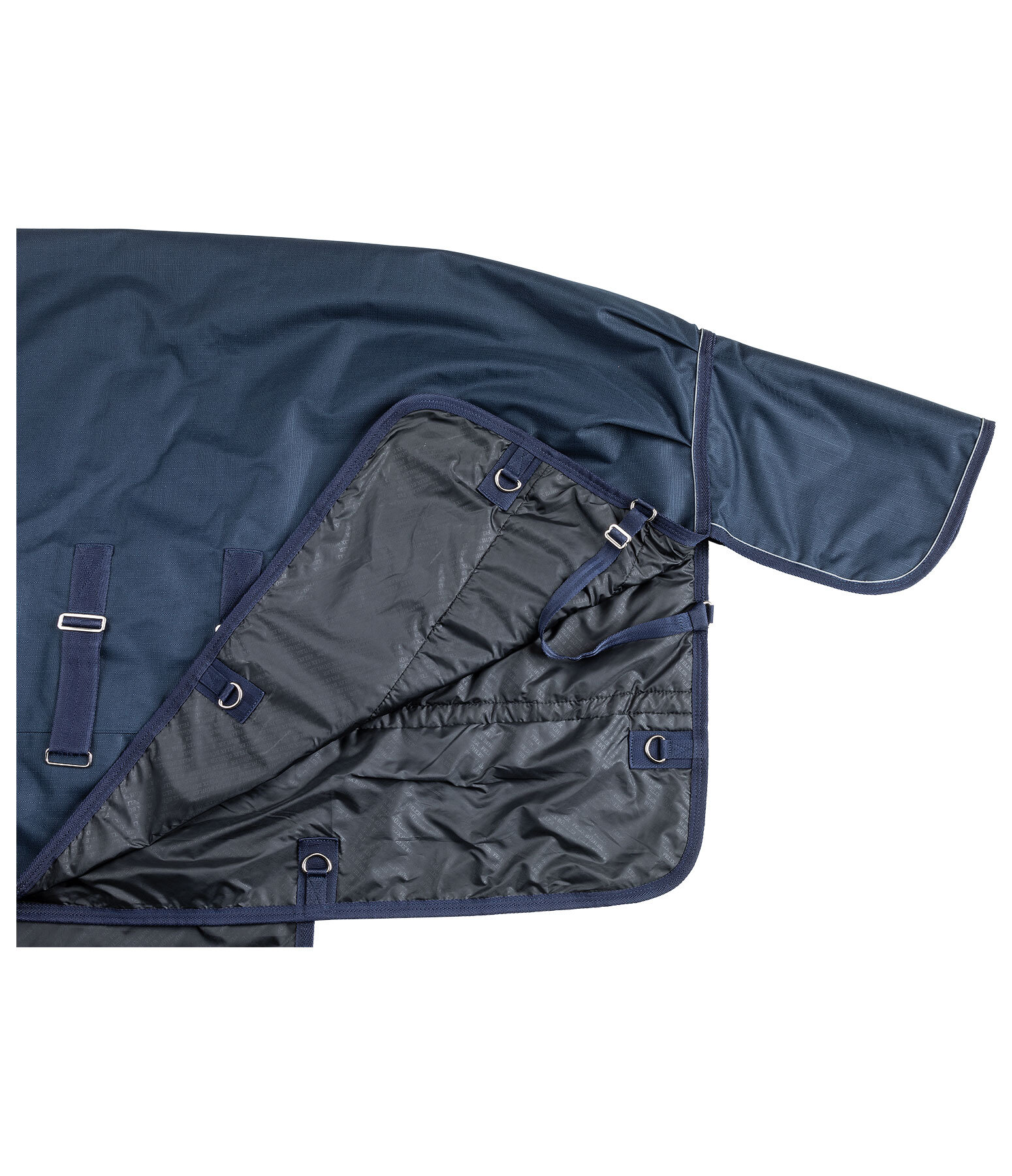 High Neck Turnout Rug Rain Shield II with Belly Flap,  200g
