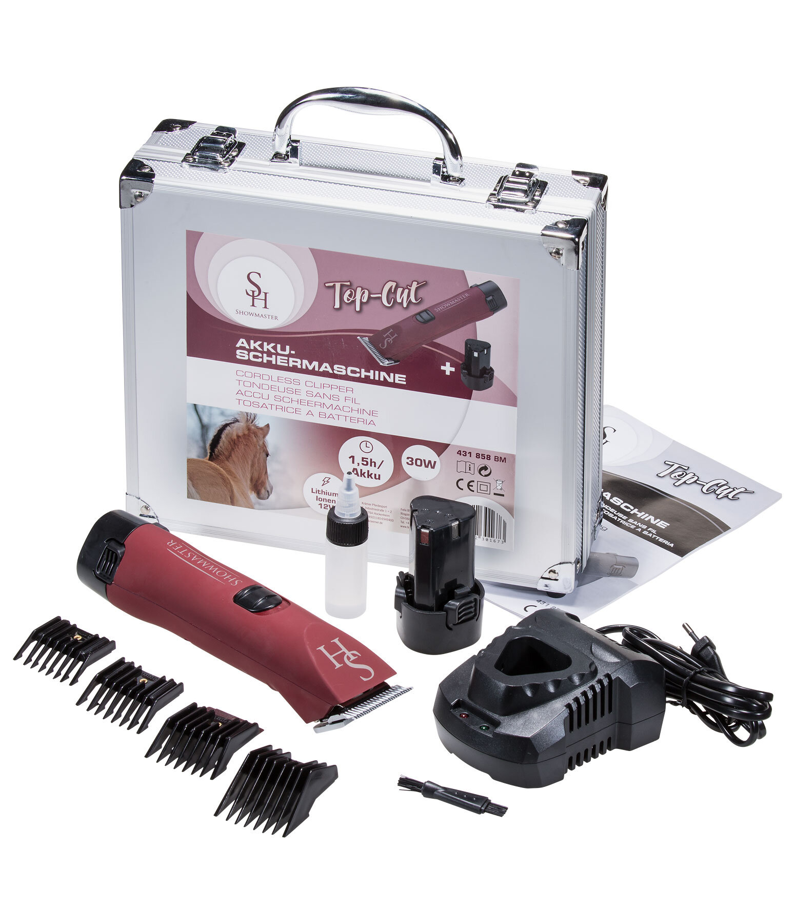 BatteryOperated Clippers TopCut Kramer Equestrian