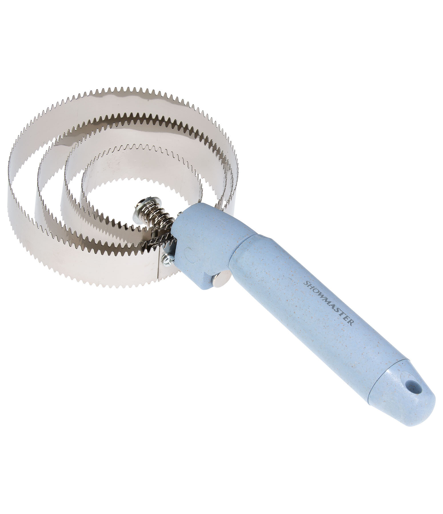 Reversible Metal Curry Comb Circle of Life