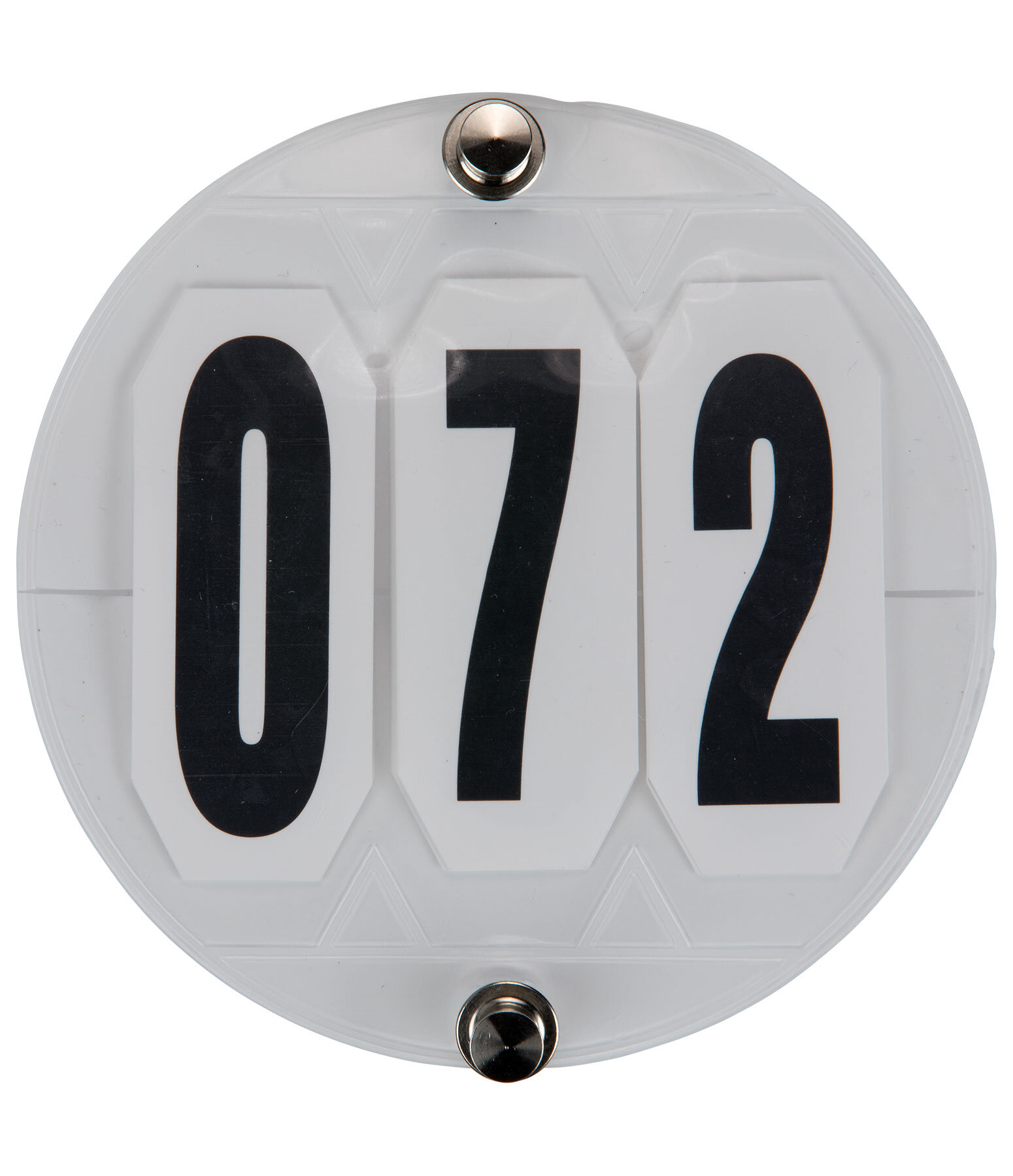 Competition Numbers for Saddle Pad, Round
