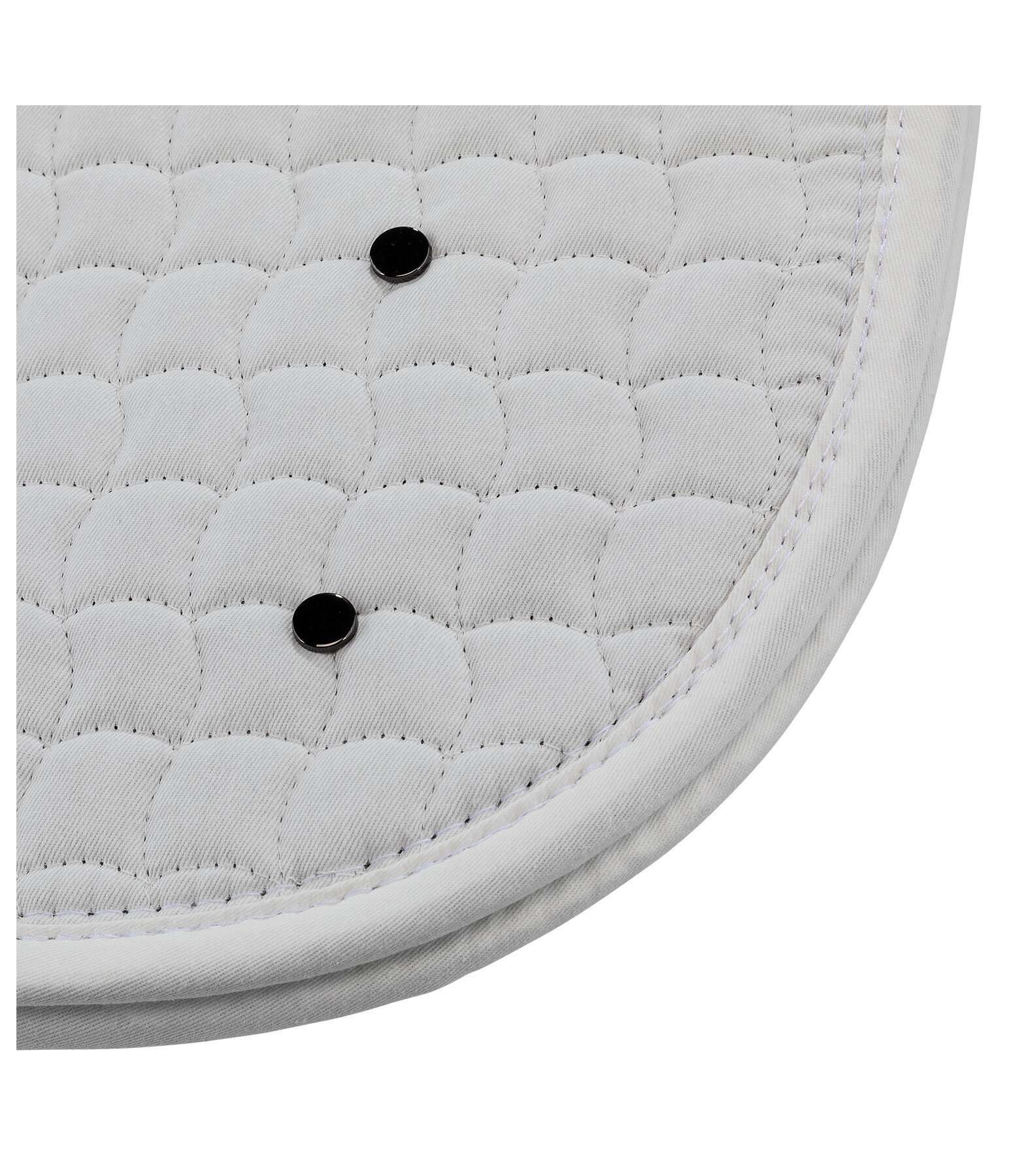 Competition numbers for the saddle pad, round