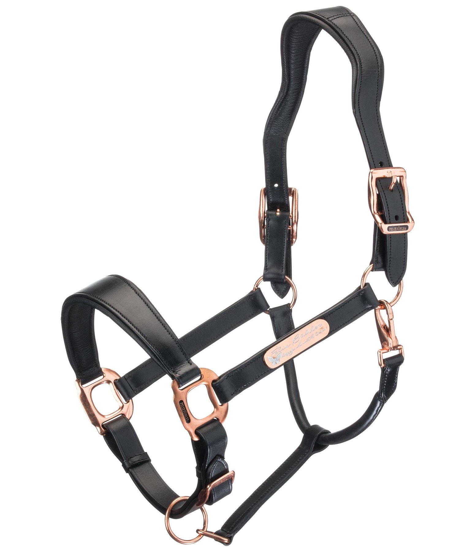 Leather Headcollar Butterfly Leather Headcollars Kramer Equestrian