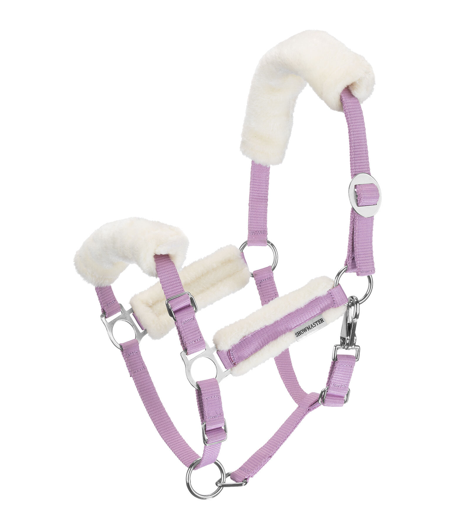 Foal & Shetland Pony Teddy Fleece Headcollar Cozy Adjustable