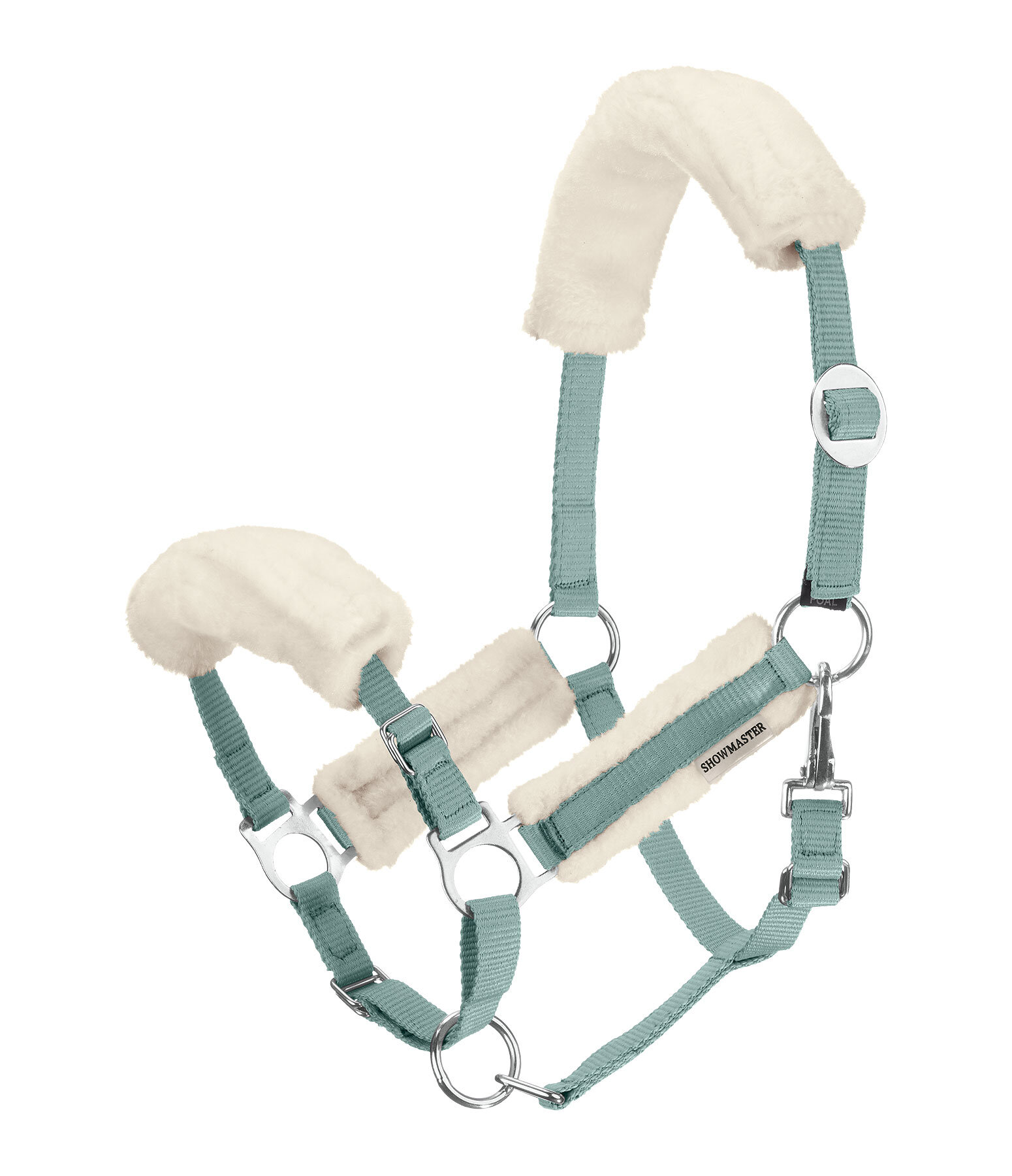 Foal & Shetland Pony Teddy Fleece Headcollar Cozy Adjustable