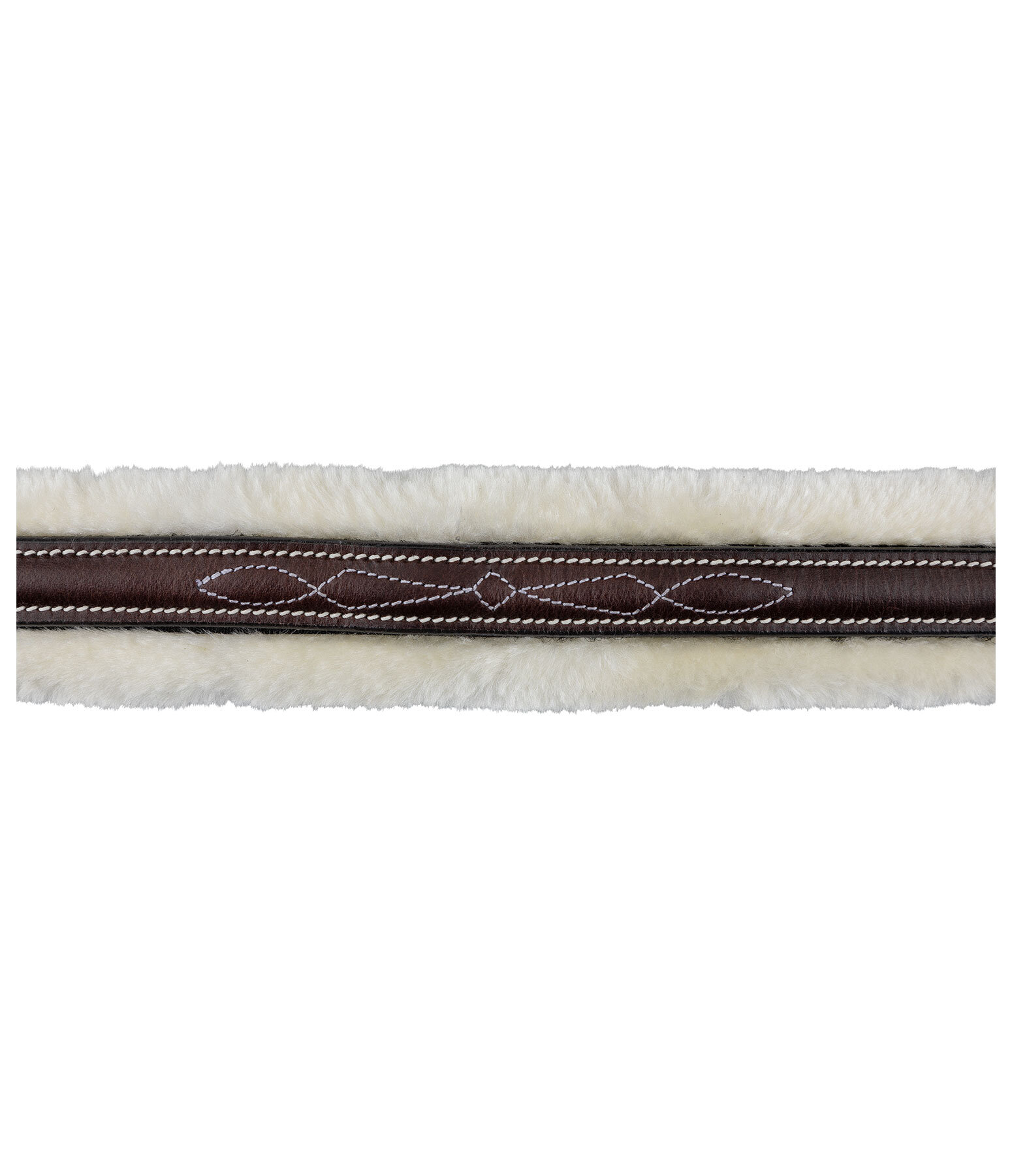 Teddy Fleece Leather Headcollar Stitch