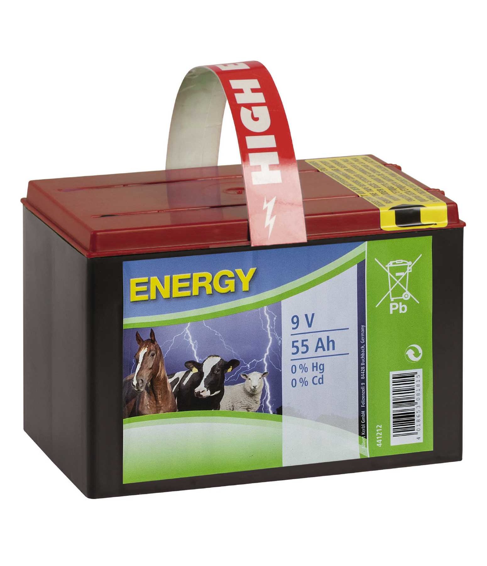 9 V Dry Cell Battery 55 Ah