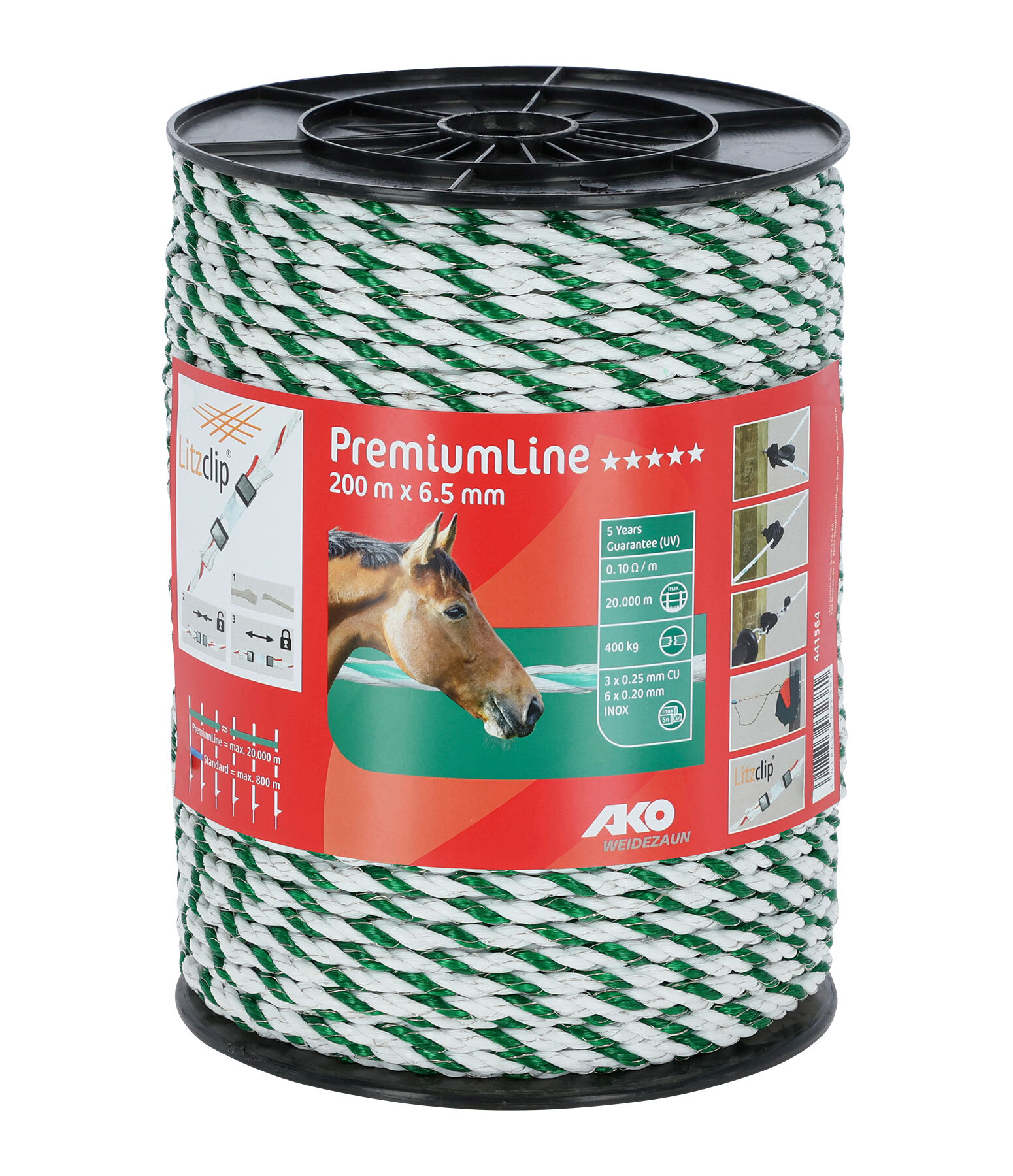 Electric Fence Rope PremiumLine 200m