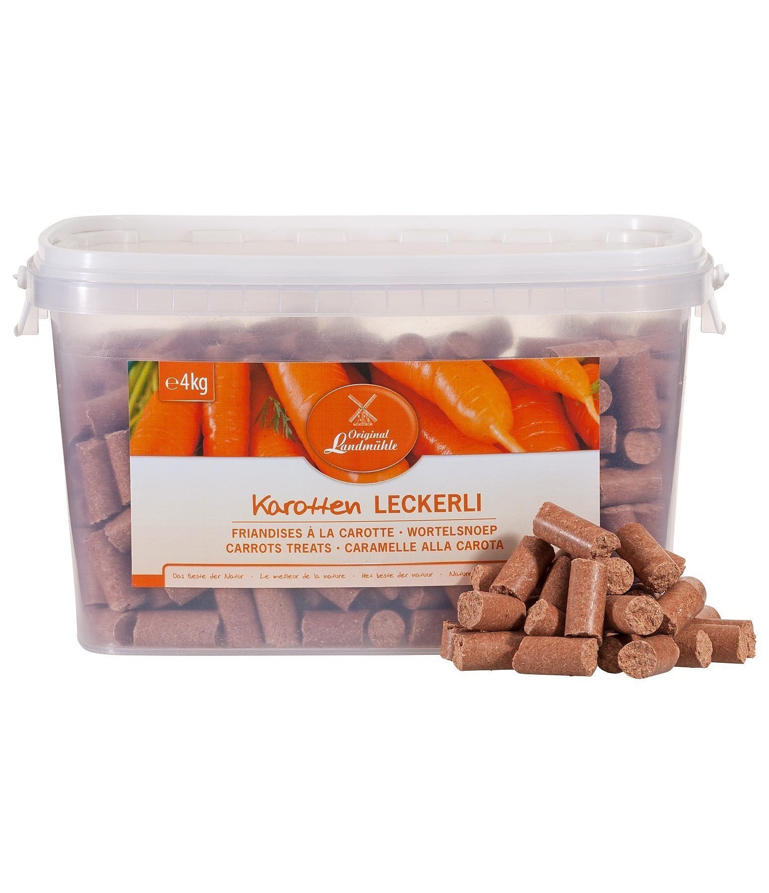 Sweet Carrot Sugar Horse Treats – Log
