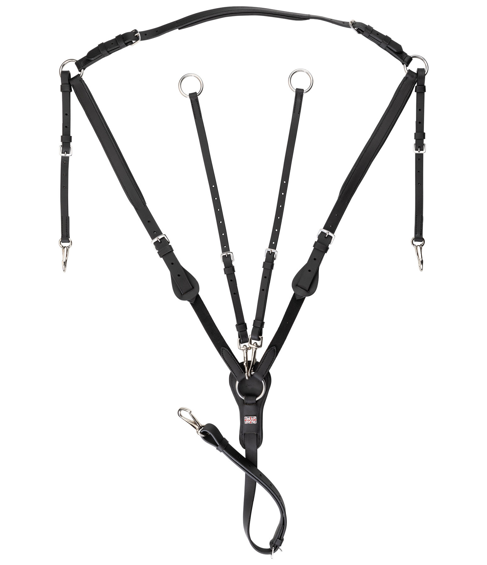 Oiled Leather Breastplate Obstacle Kramer Equestrian