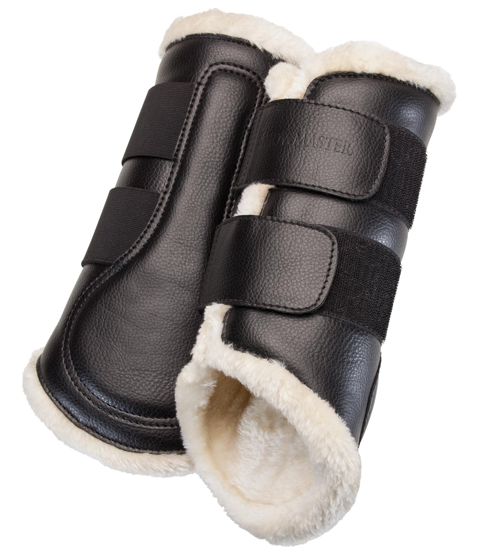 Dressage Boots Teddy Fleece, front legs