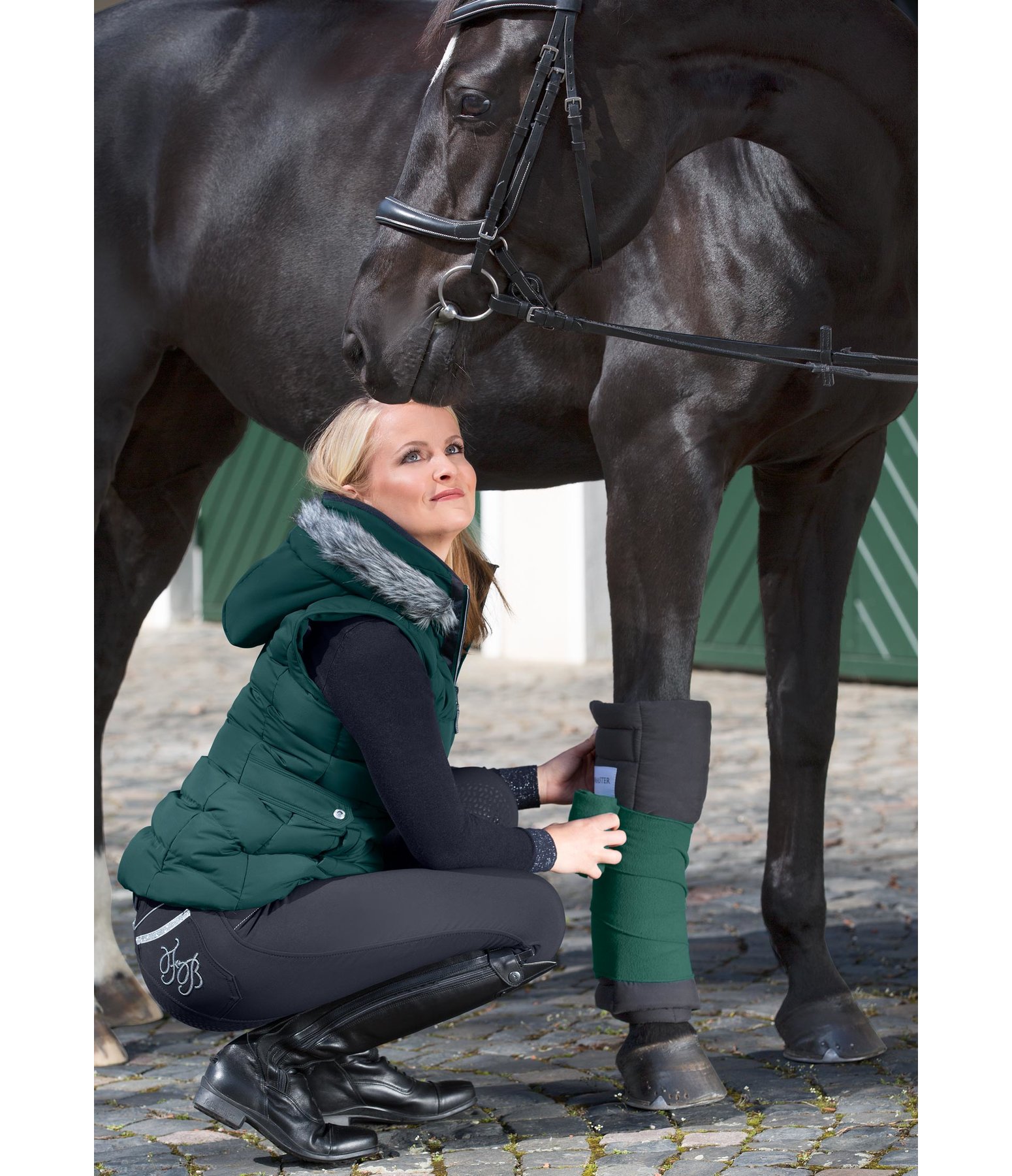 Velcro Stable and Travel Leg Wraps Kramer Equestrian