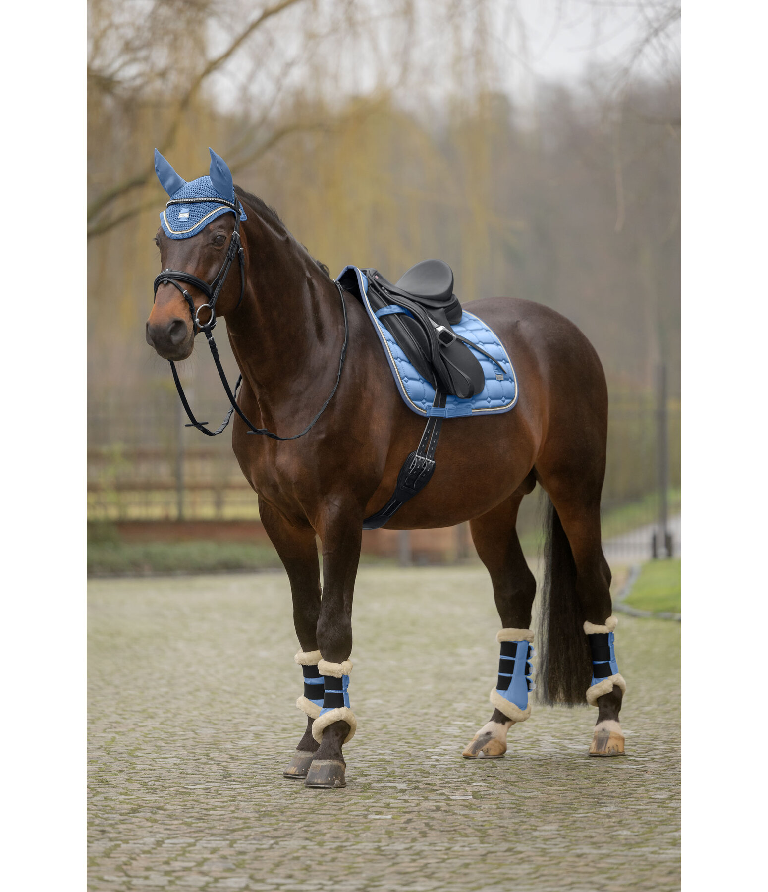 Teddy Fleece Dressage Boots Essential, Front Legs