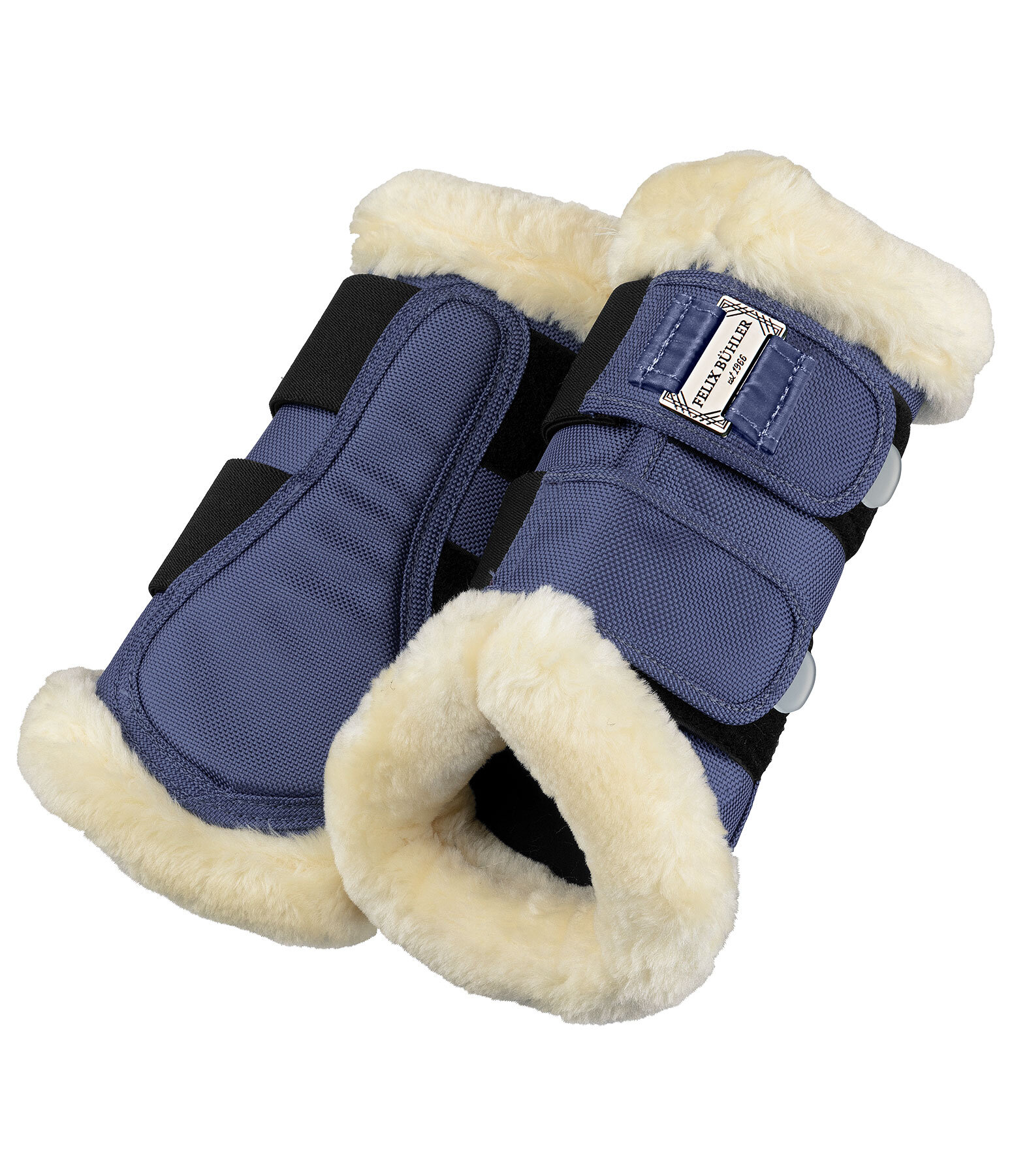 Teddy Fleece Dressage Boots Essential, front legs