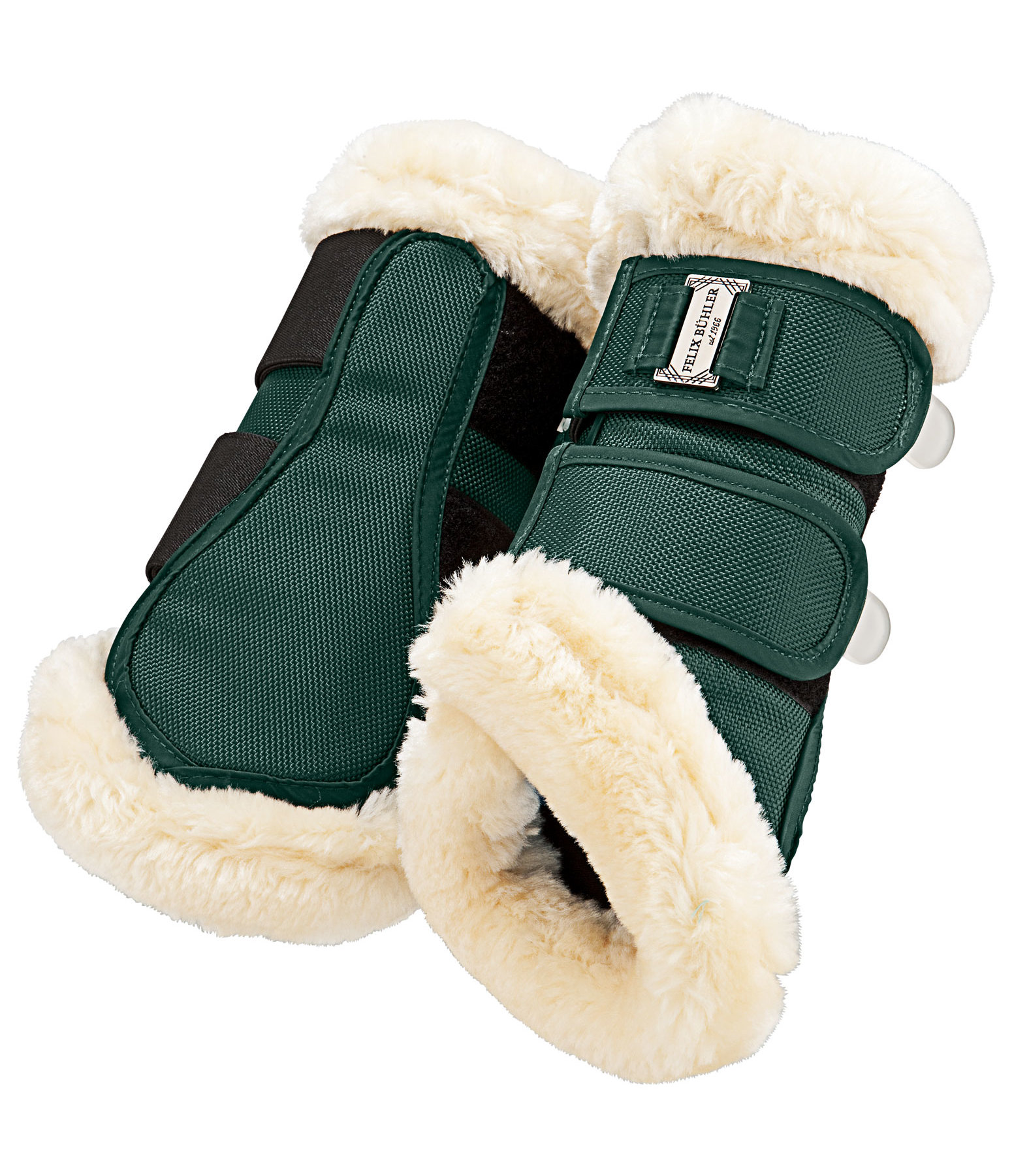 Teddy Fleece Dressage Boots Essential, front legs