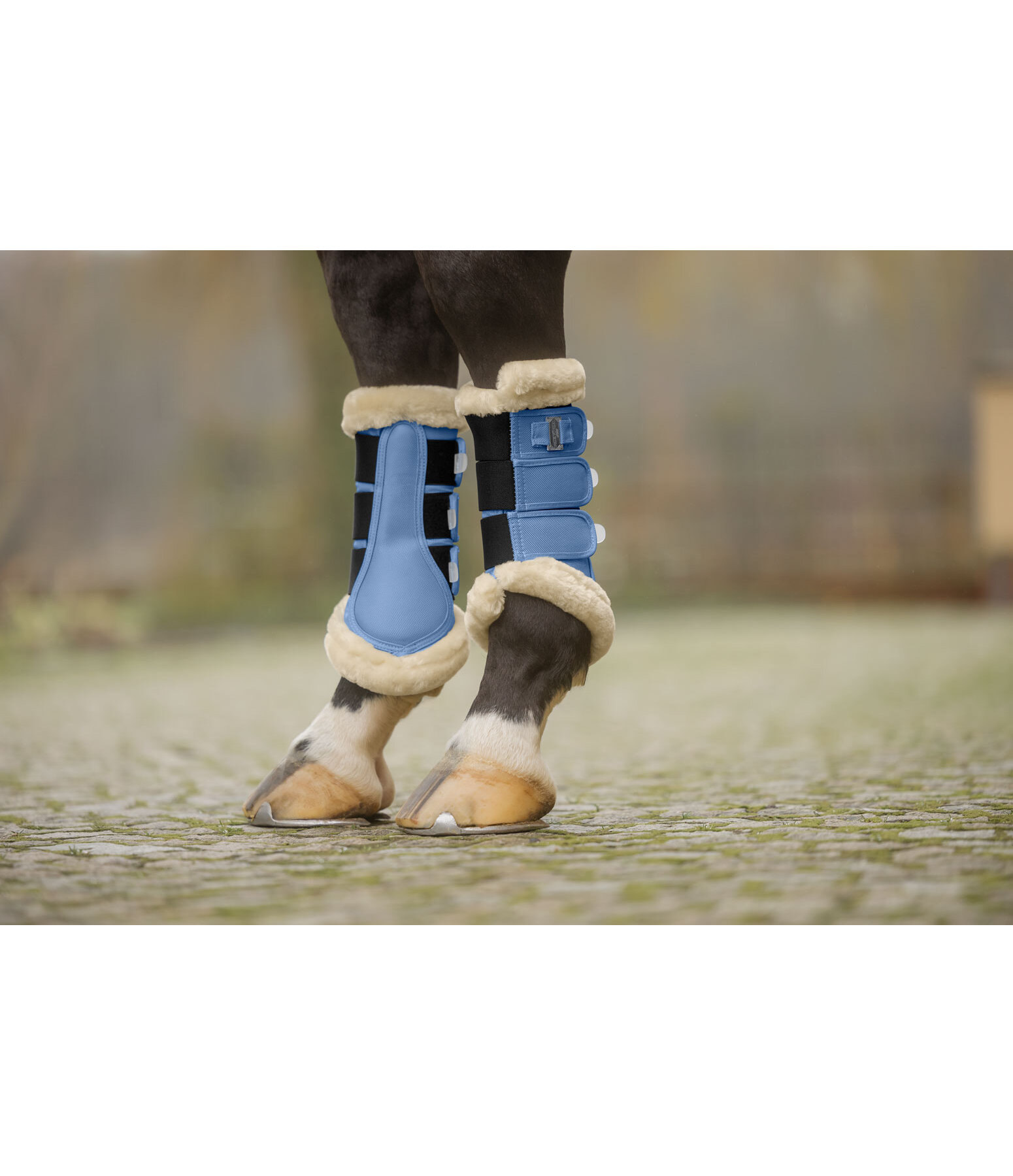Teddy Fleece Dressage Boots Essential, Hind Legs