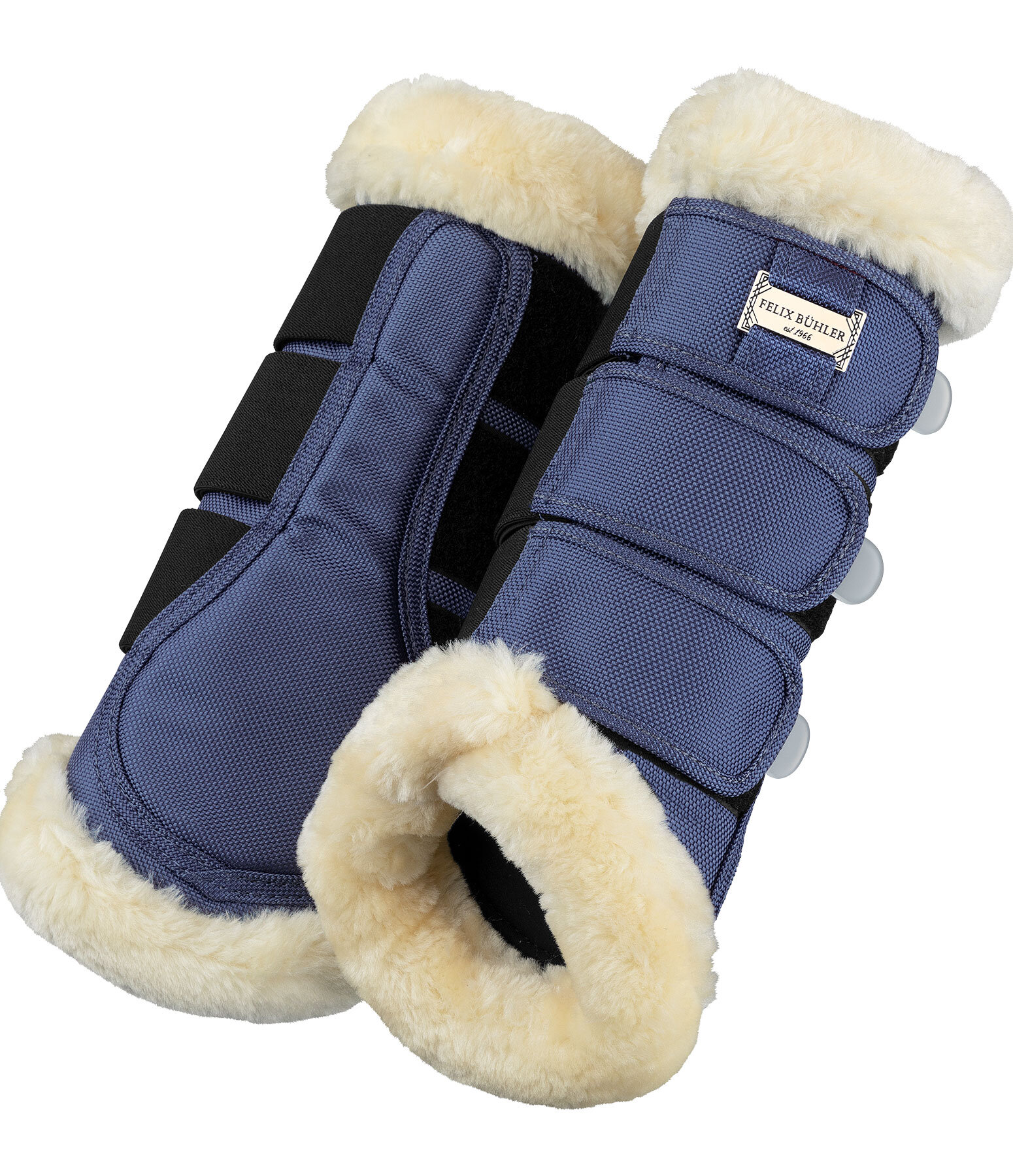 Teddy Fleece Dressage Boots Essential, hind legs