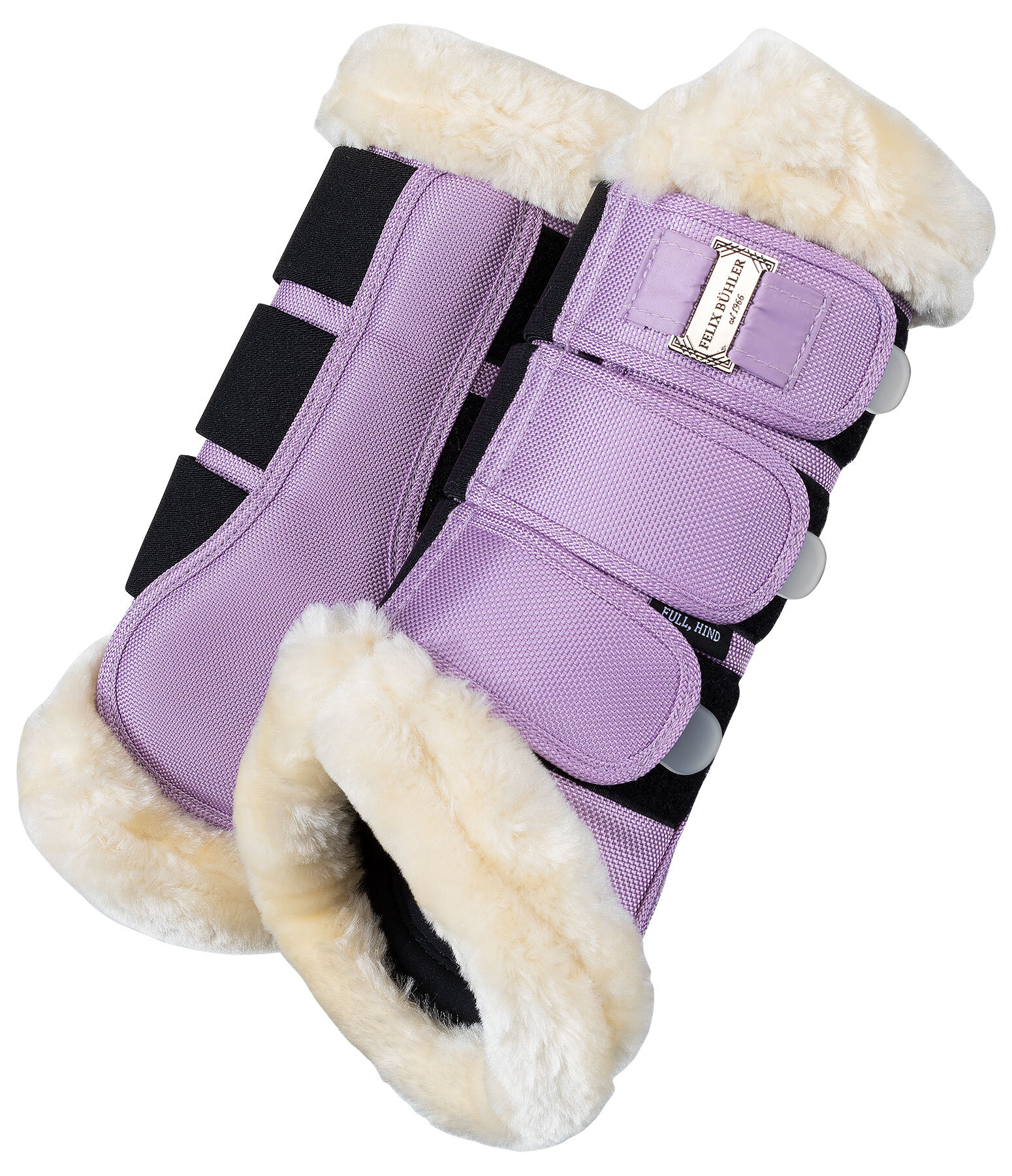Teddy Fleece Dressage Boots Essential, Hind Legs