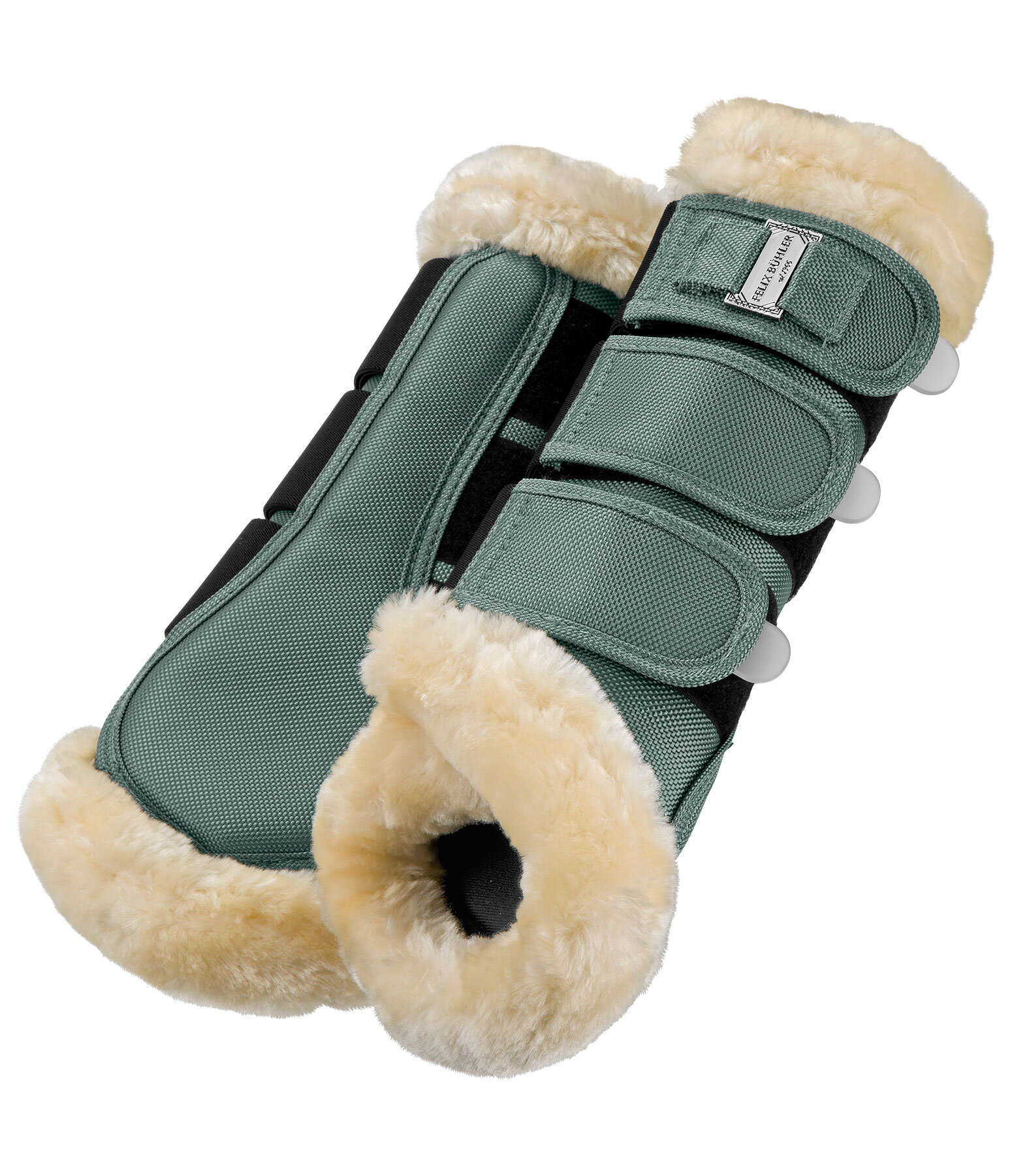 Teddy Fleece Dressage Boots Essential, Hind Legs