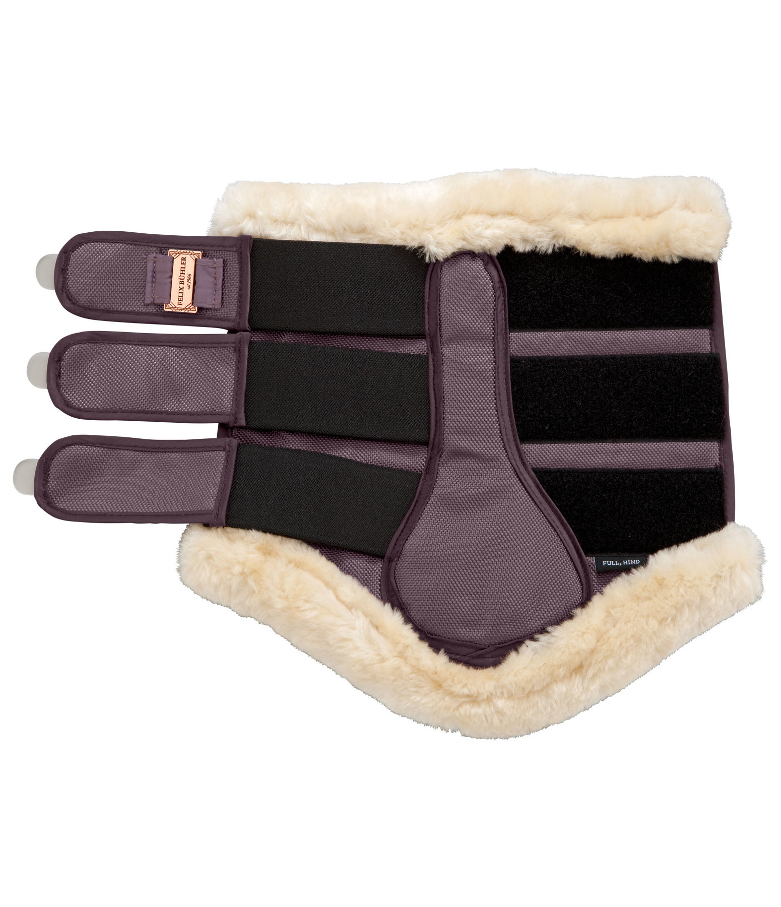 Teddy Fleece Dressage Boots Essential, Hind Legs
