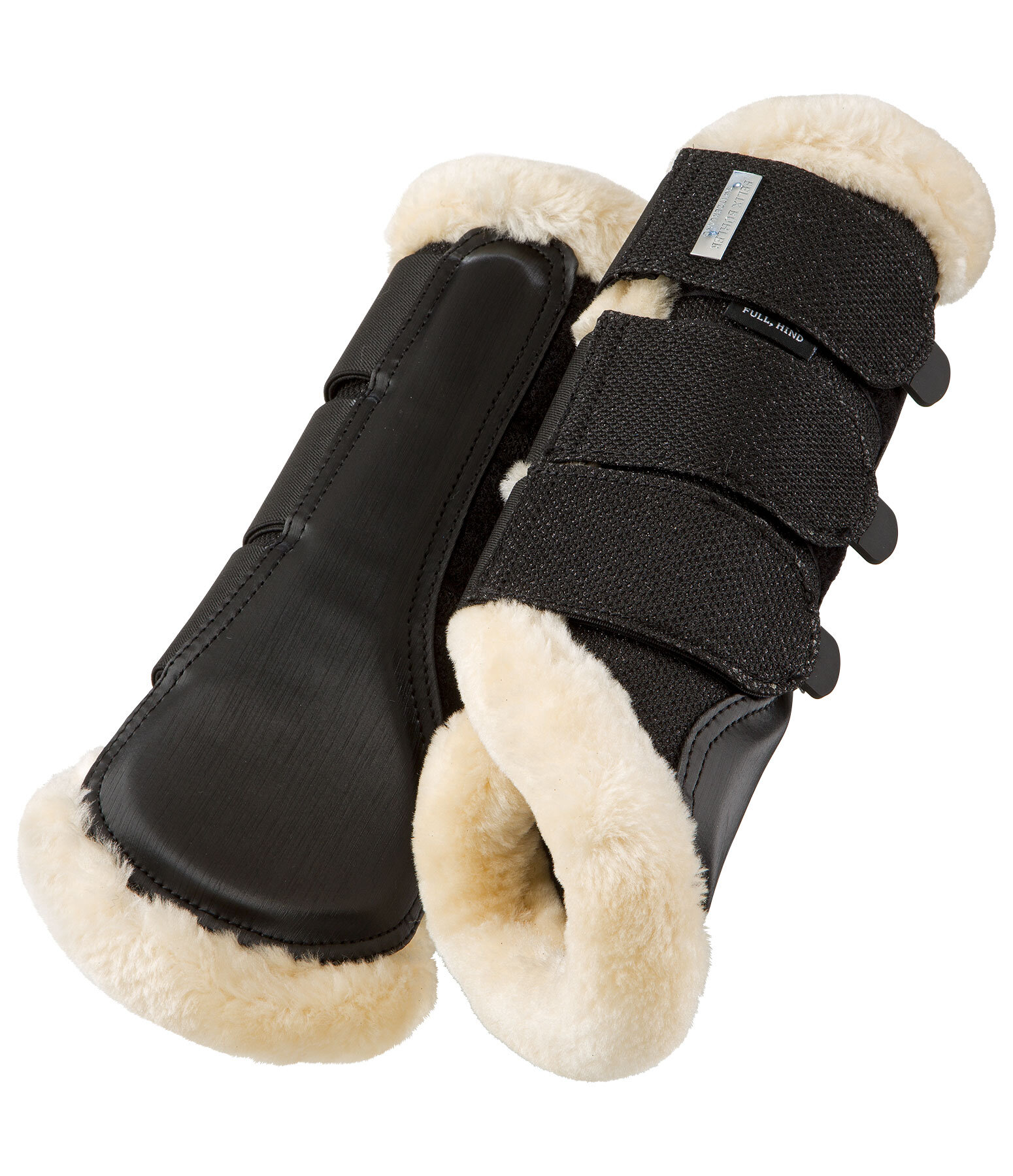 Teddy Fleece Dressage Boots Sparkle, Hind Legs