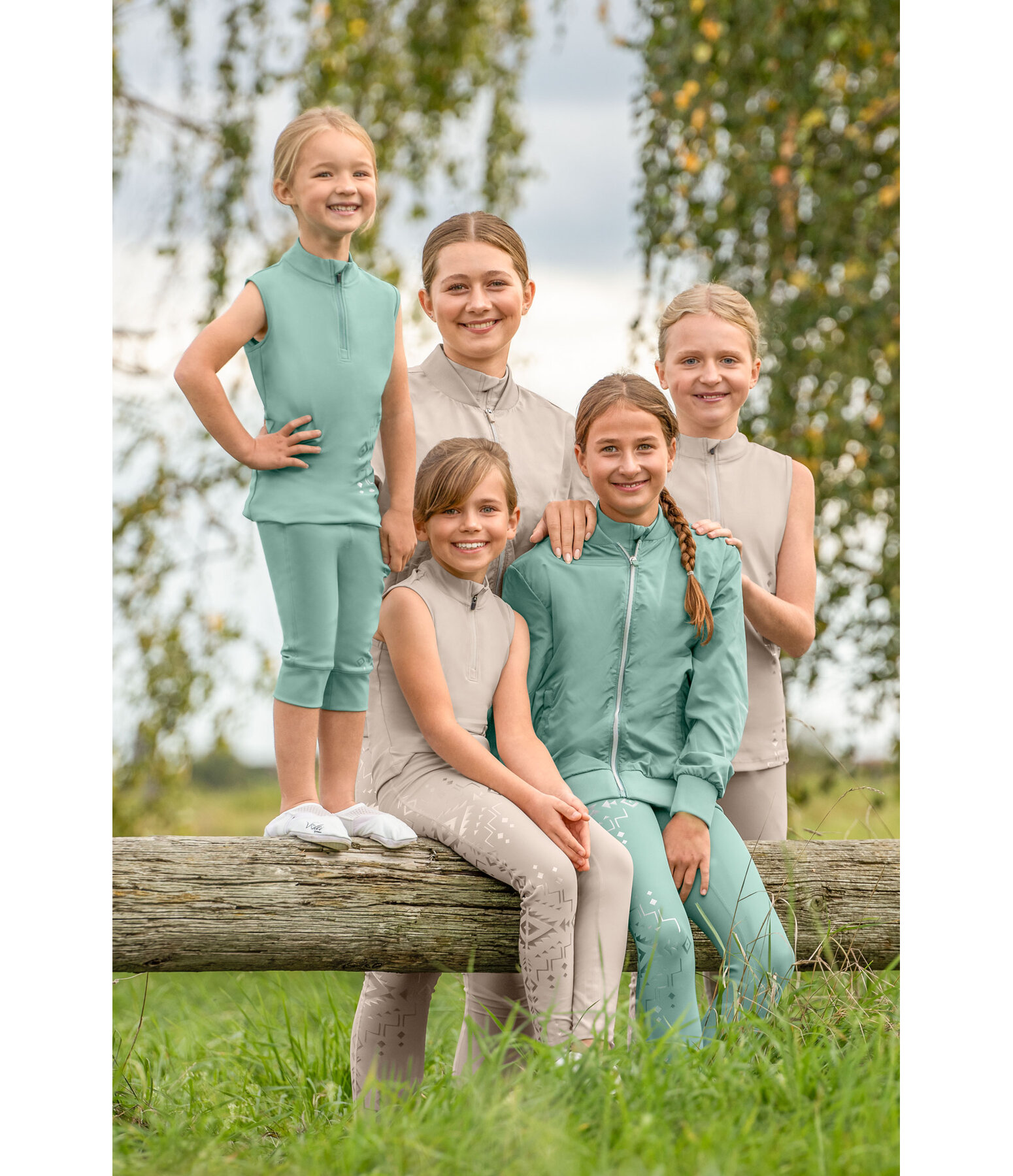 Capri Vaulting Leggings Mona for Children and Teens