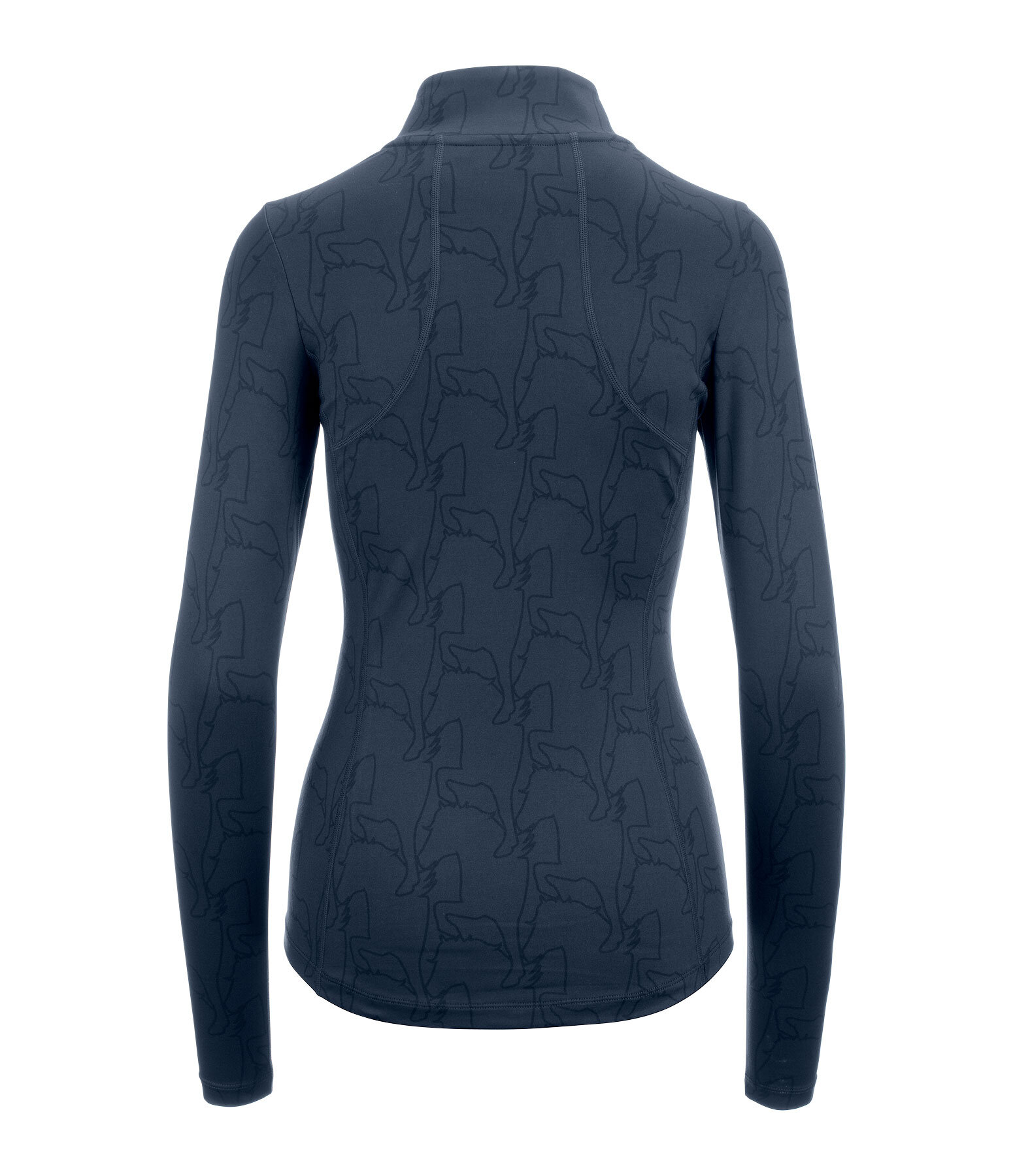 Zip Functional Long Sleeve Shirt Asta