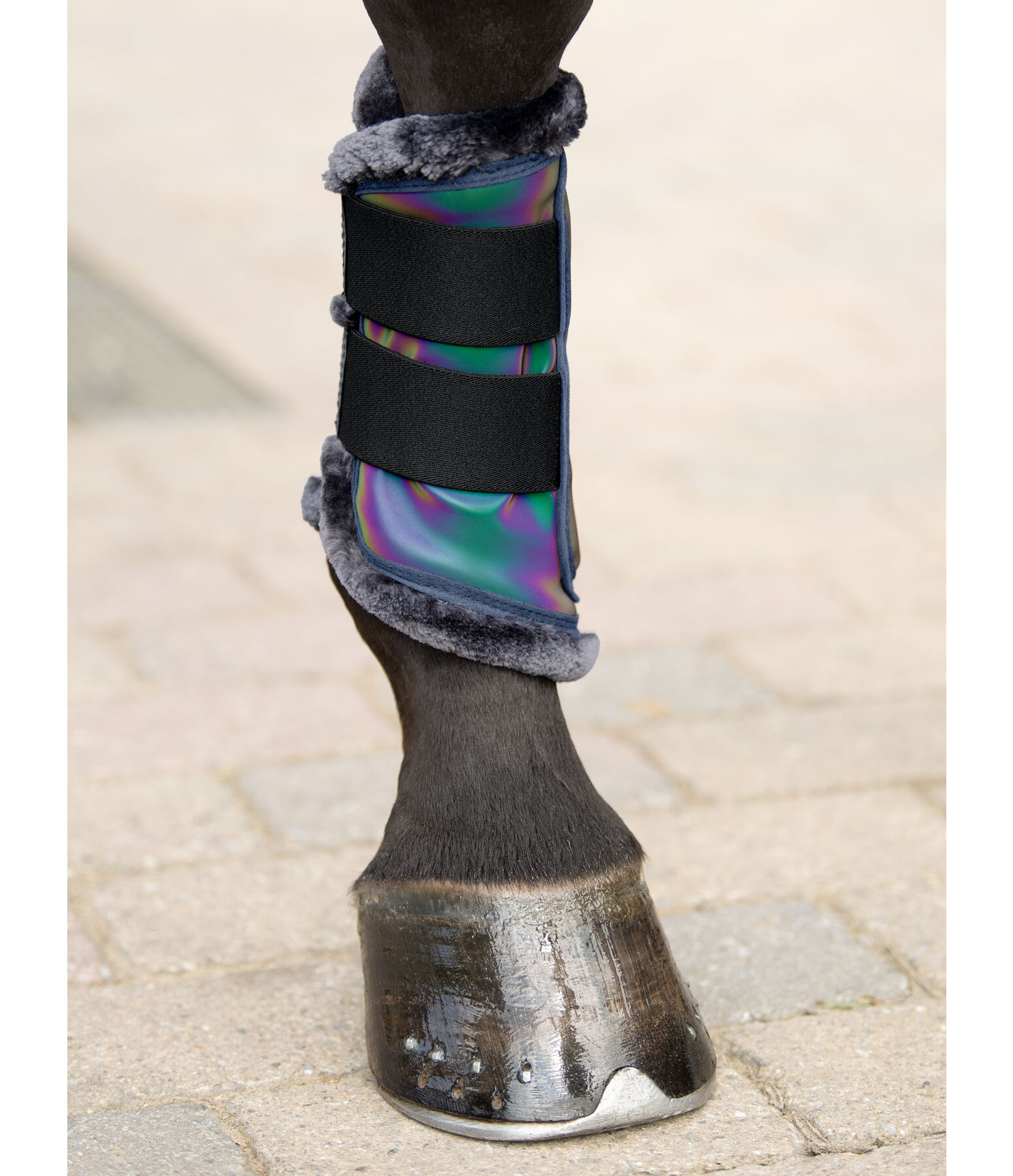 Hi-Vis Boots Holographic, Front Legs